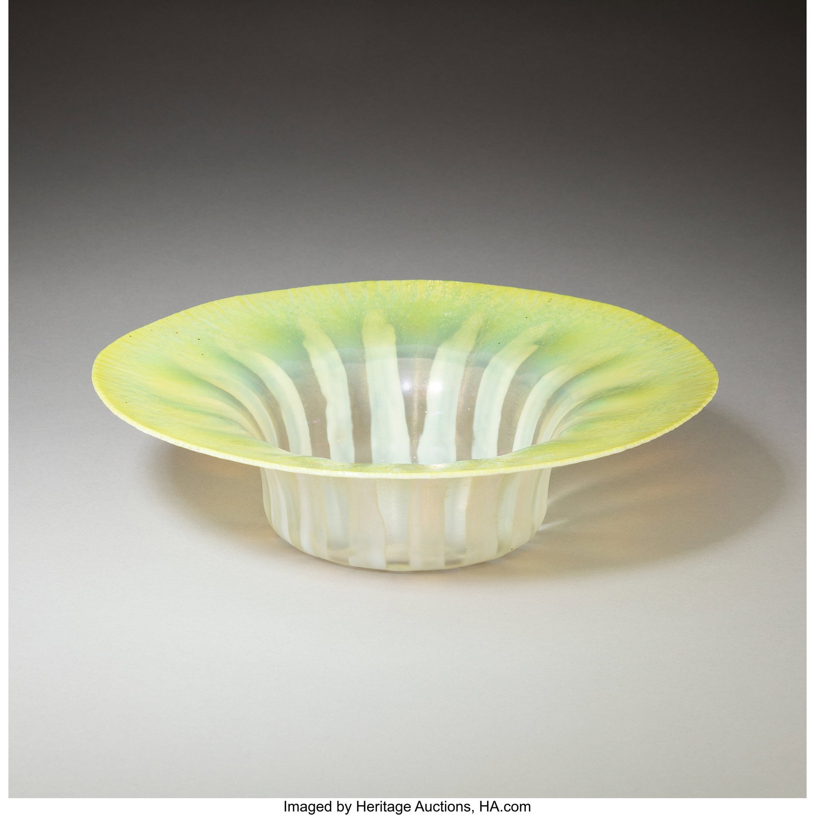 Tiffany Studios Bowl, circa 1910 Pastel Favrile (1 of 3)