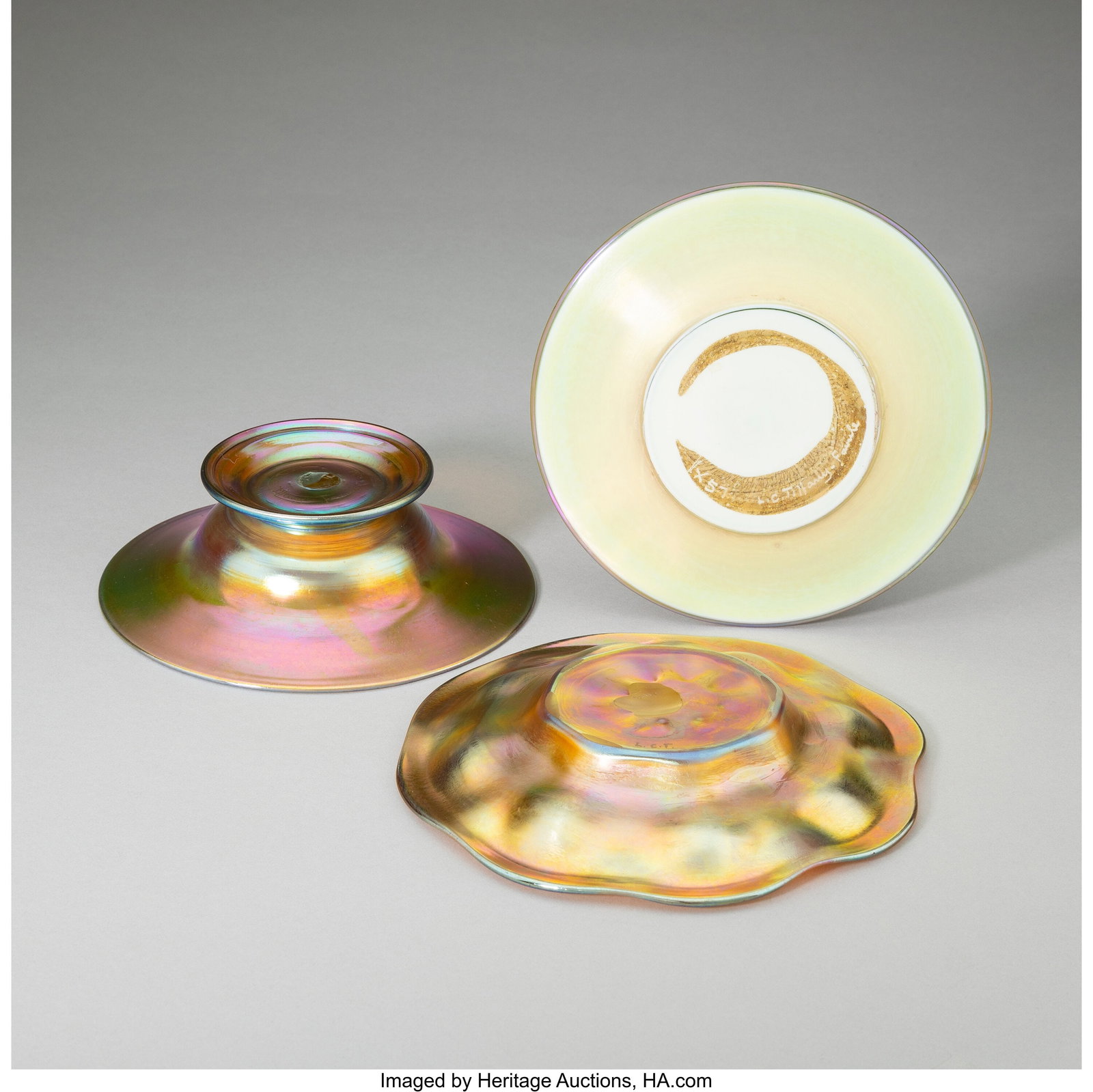 Tiffany Studios Three Table Articles, circa 1910 - 3