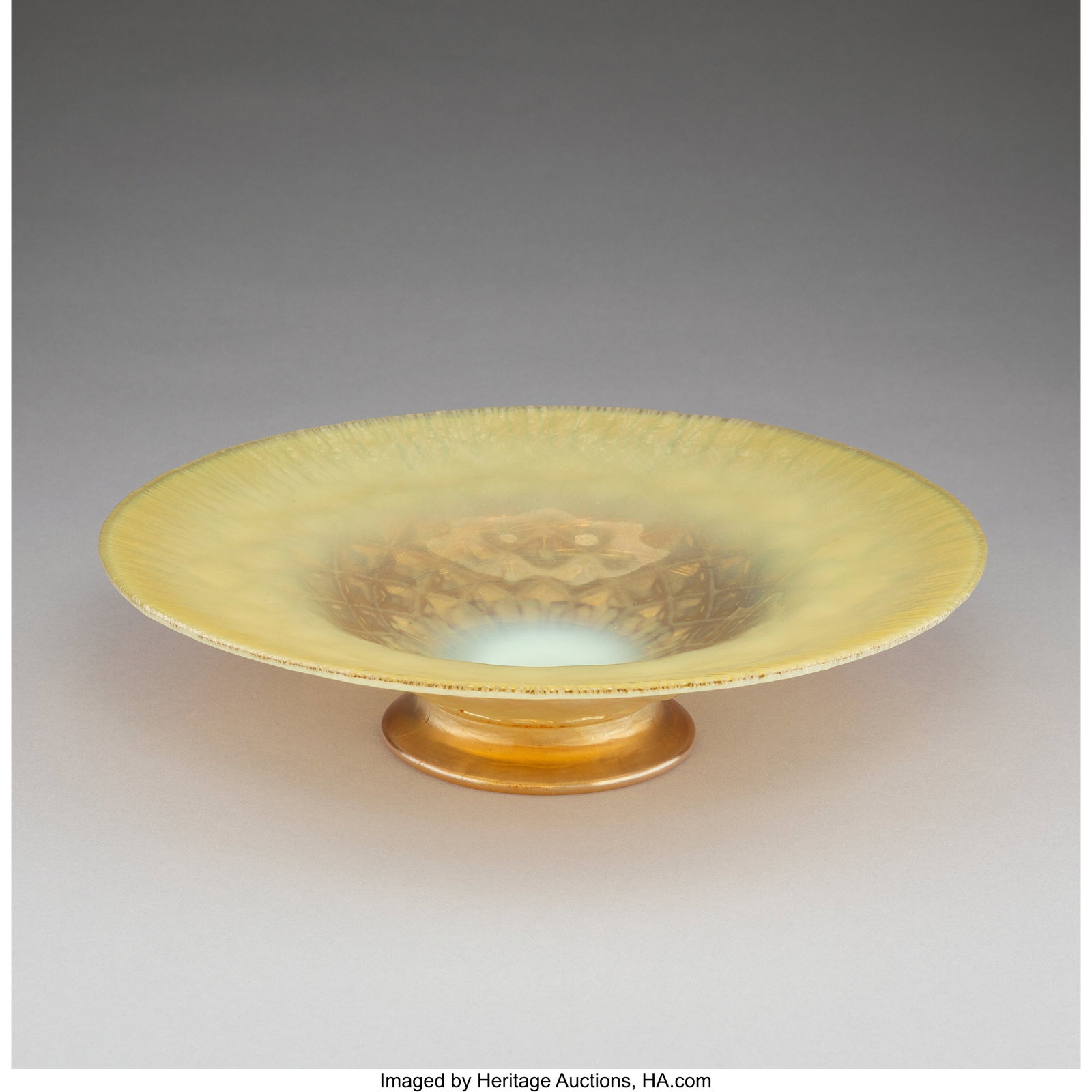 Tiffany Studios Bowl, circa 1910 Pastel Favrile (1 of 4)