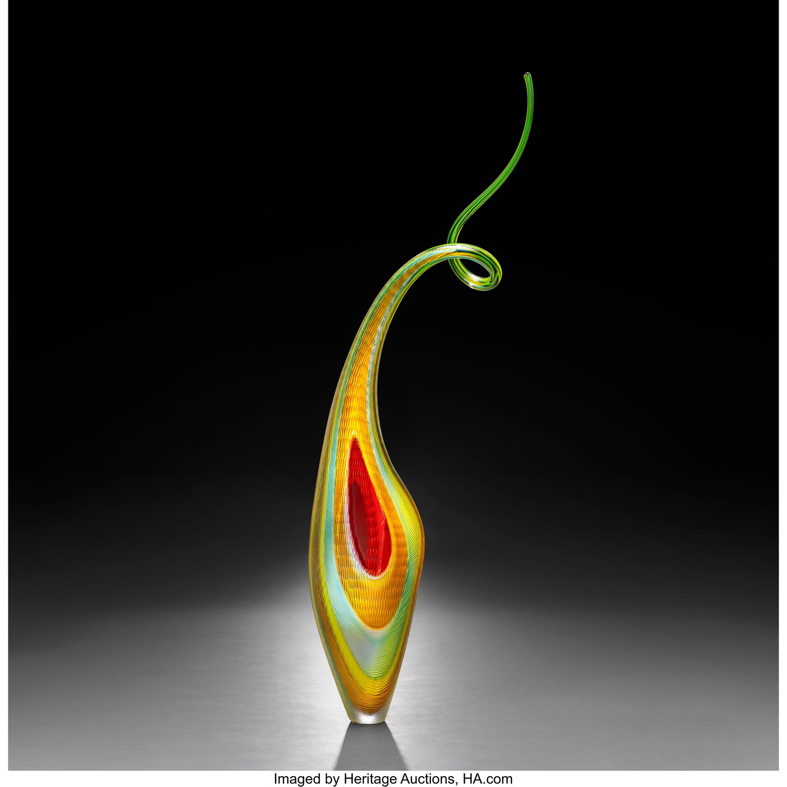 Lino Tagliapietra Dinosaur, 2008 Blown glass, pa (1 of 7)