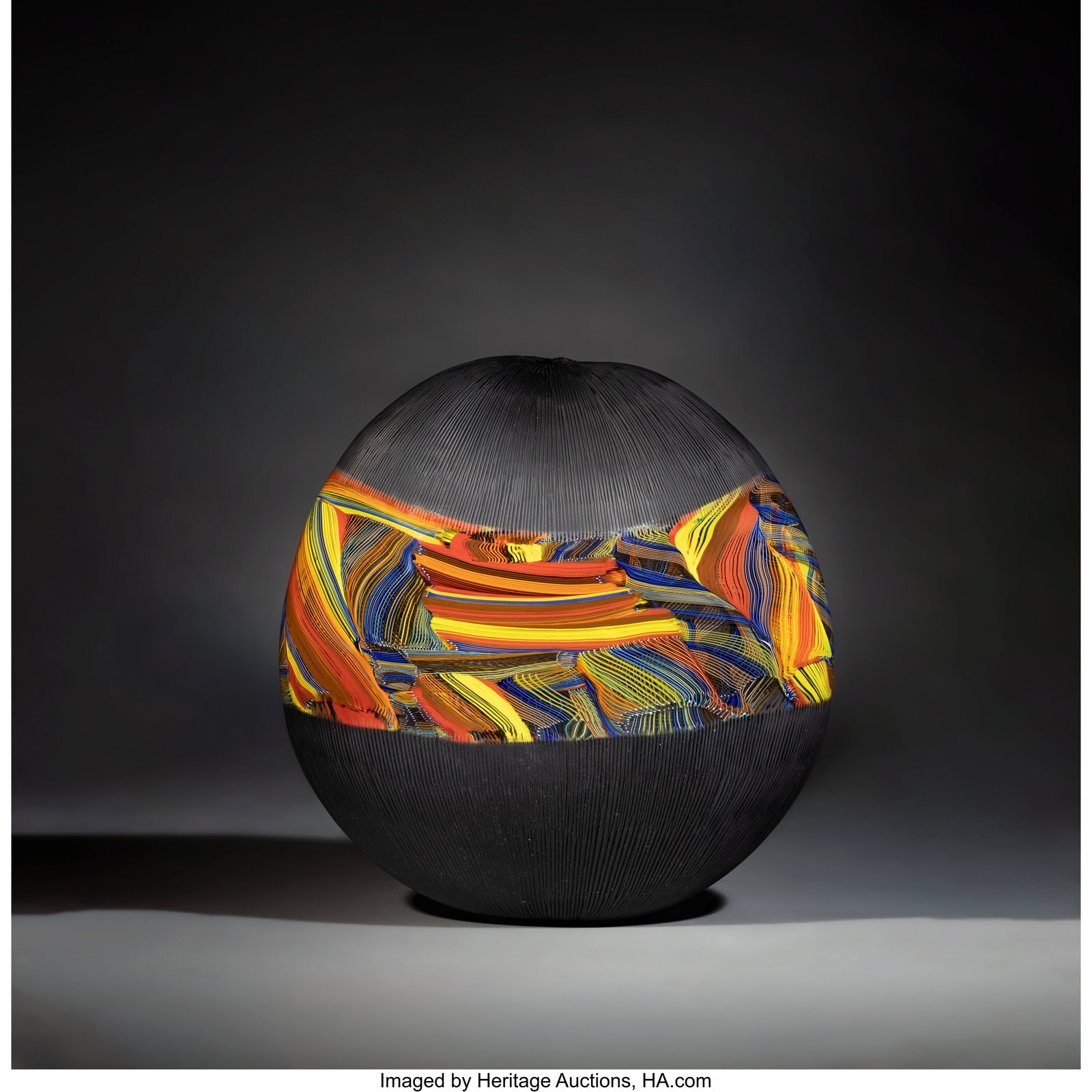 Lino Tagliapietra Riverstone, 2000 Blown glass, (1 of 3)