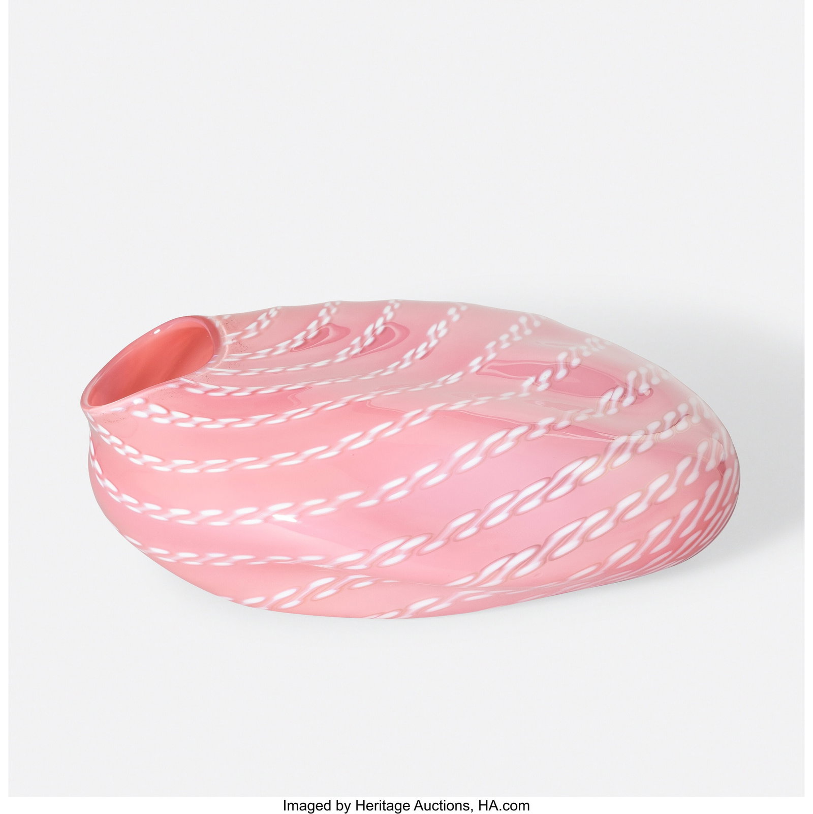 Dale Chihuly Early Pink Seaform, 1981 Blown glas (1 of 4)