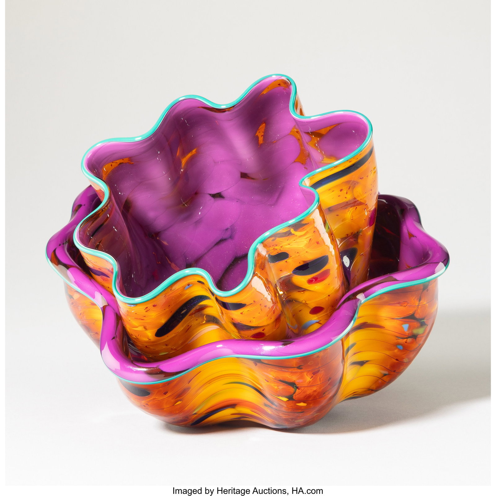 Dale Chihuly Two-Piece Brandywine Macchia, 2013 (1 of 5)