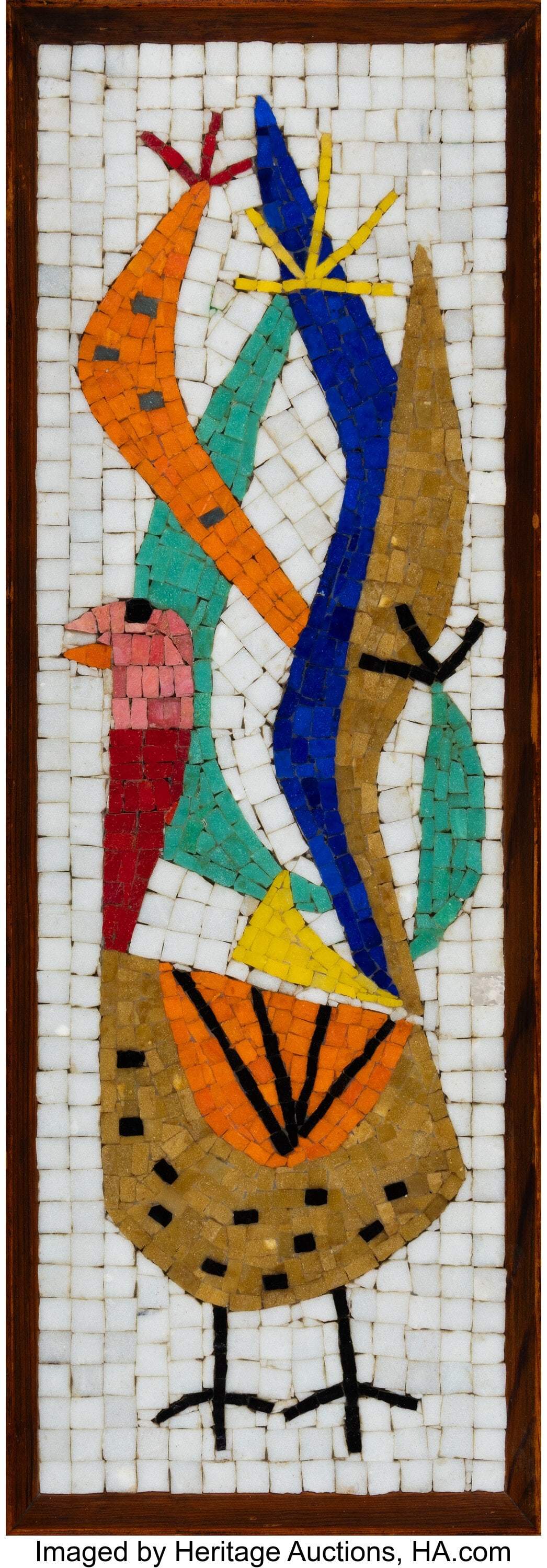 Evelyn Ackerman Hot Bird Mosaic, Model 201, desi (1 of 2)