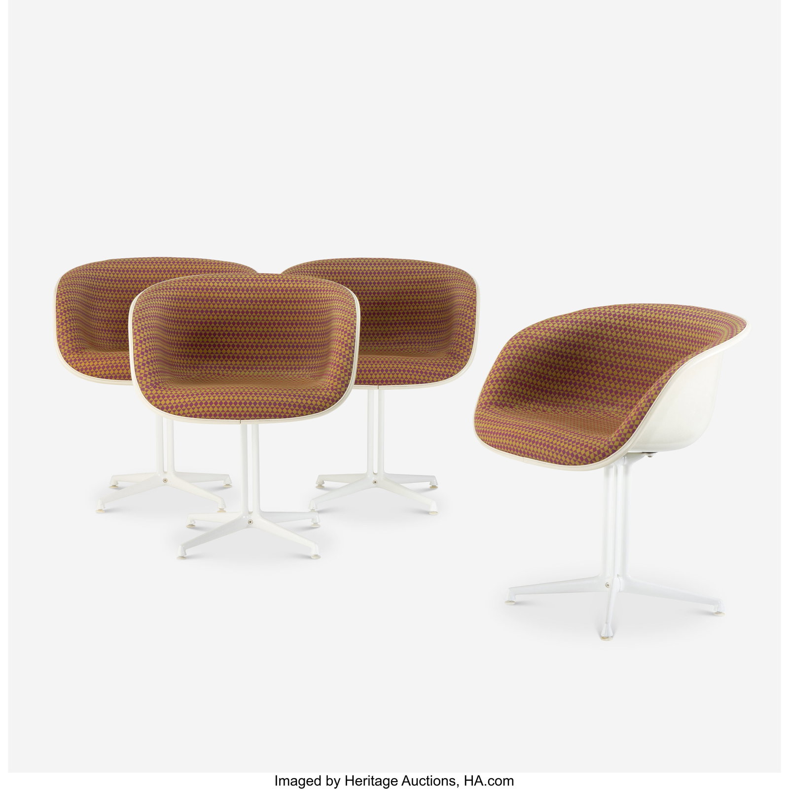 Charles and Ray Eames Four La Fonda Chairs with (1 of 4)