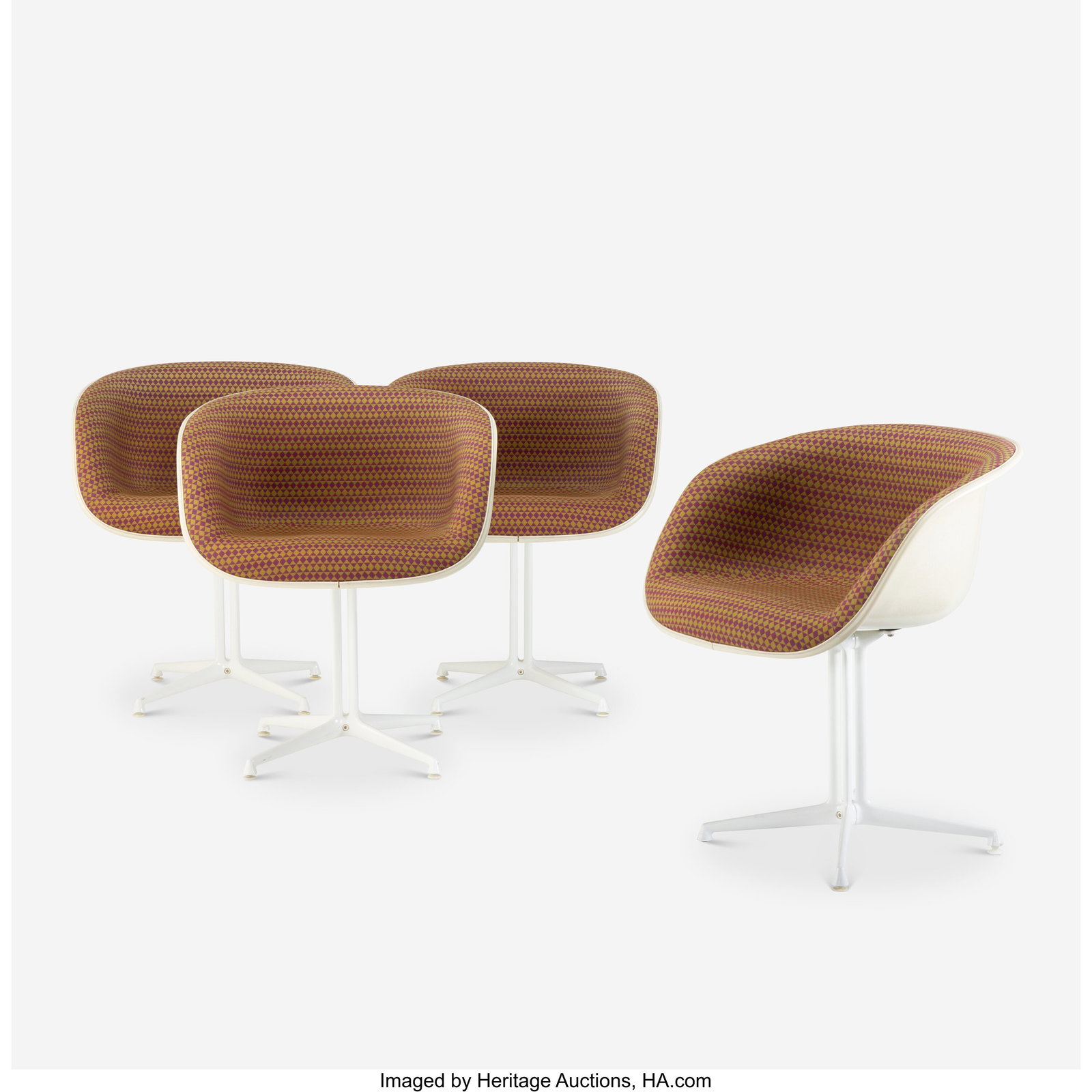 Charles and Ray Eames Four La Fonda Chairs with (1 of 4)