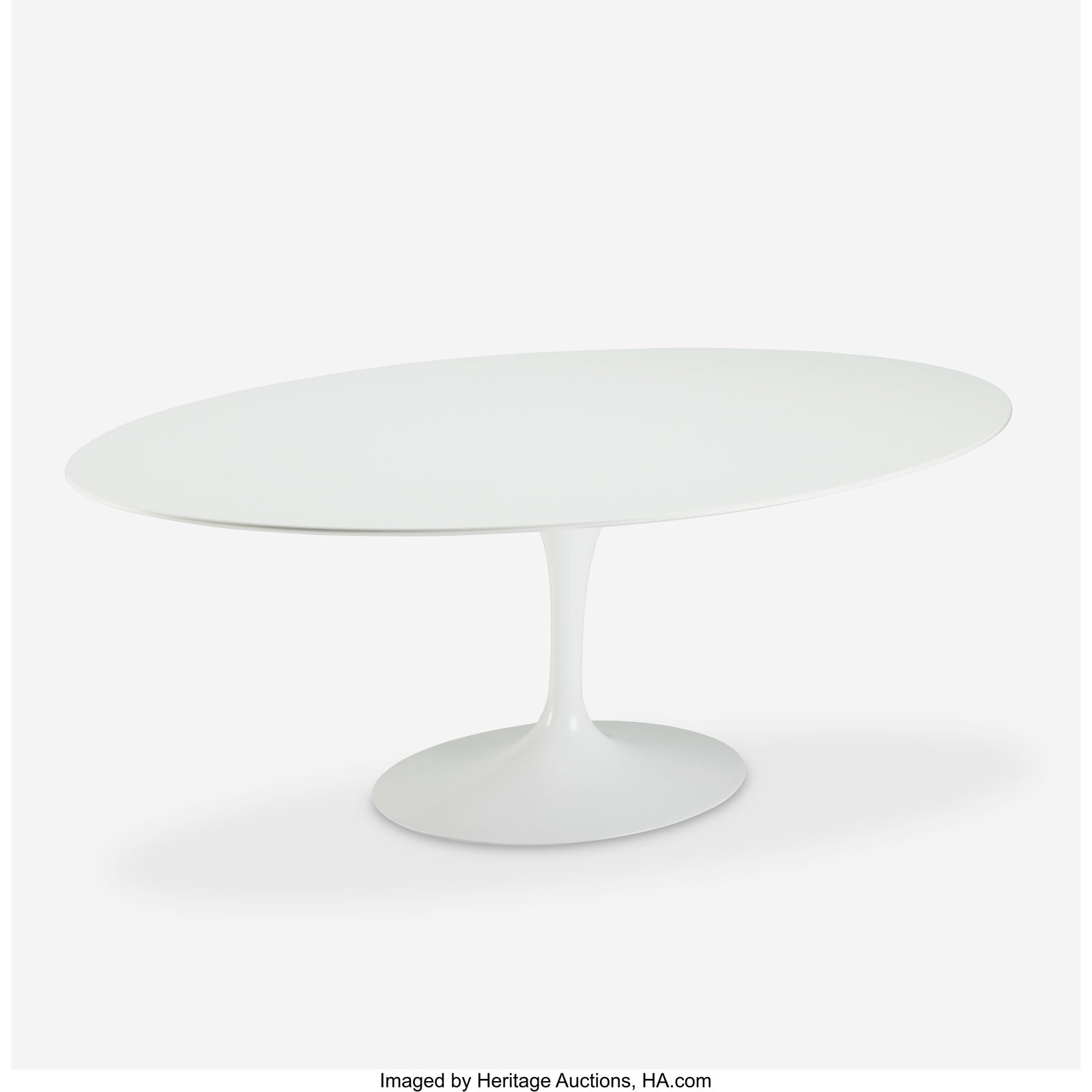 Eero Saarinen Large Oval Dining Table, designed (1 of 4)