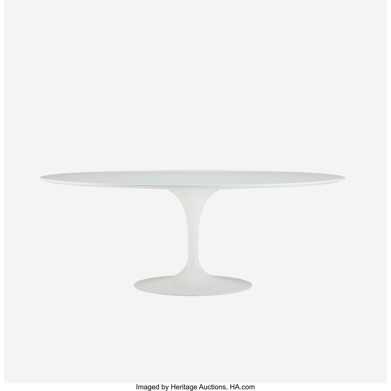 Eero Saarinen Large Oval Dining Table, designed - 2