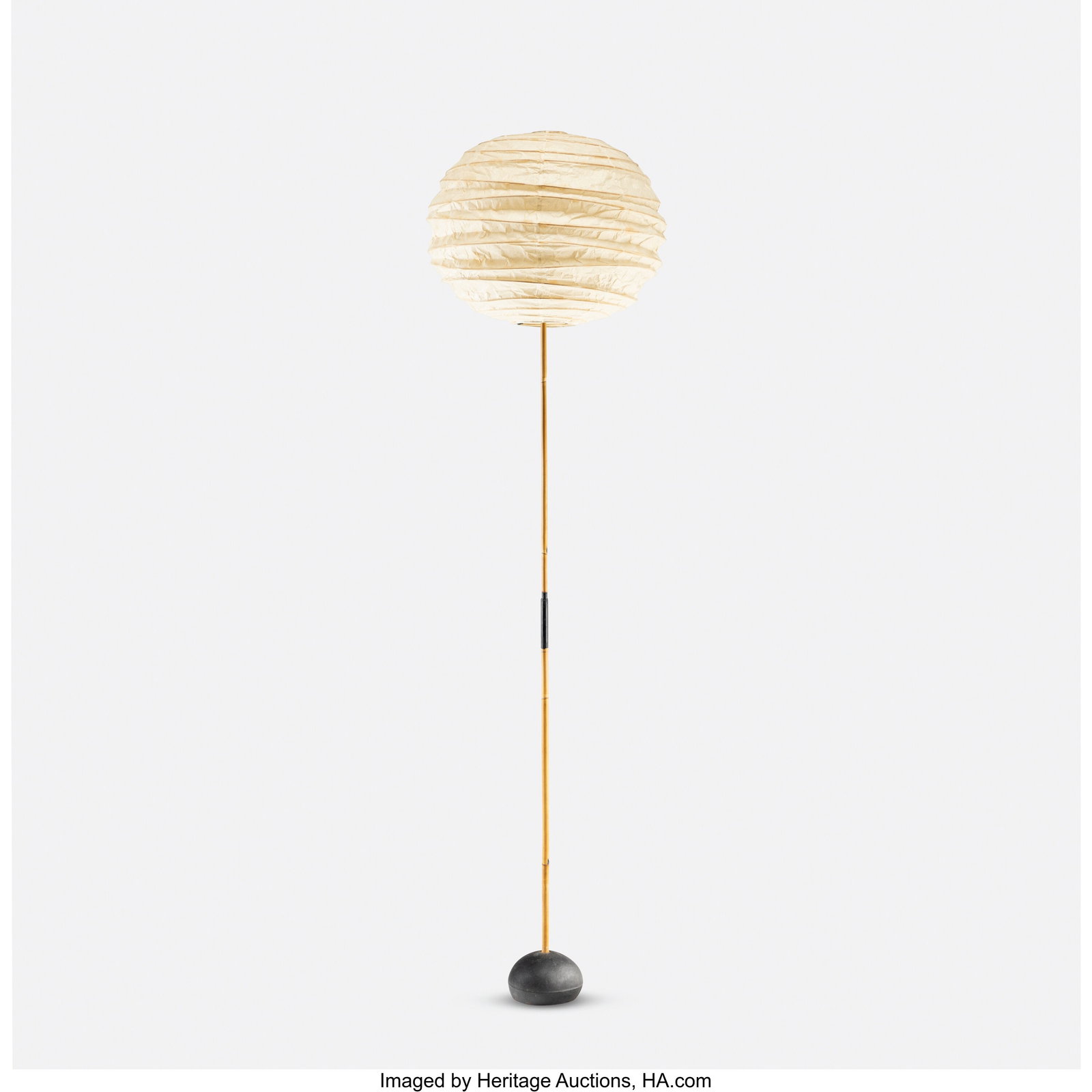 Isamu Noguchi Early Akari Floor Lamp, Model BB3 (1 of 2)