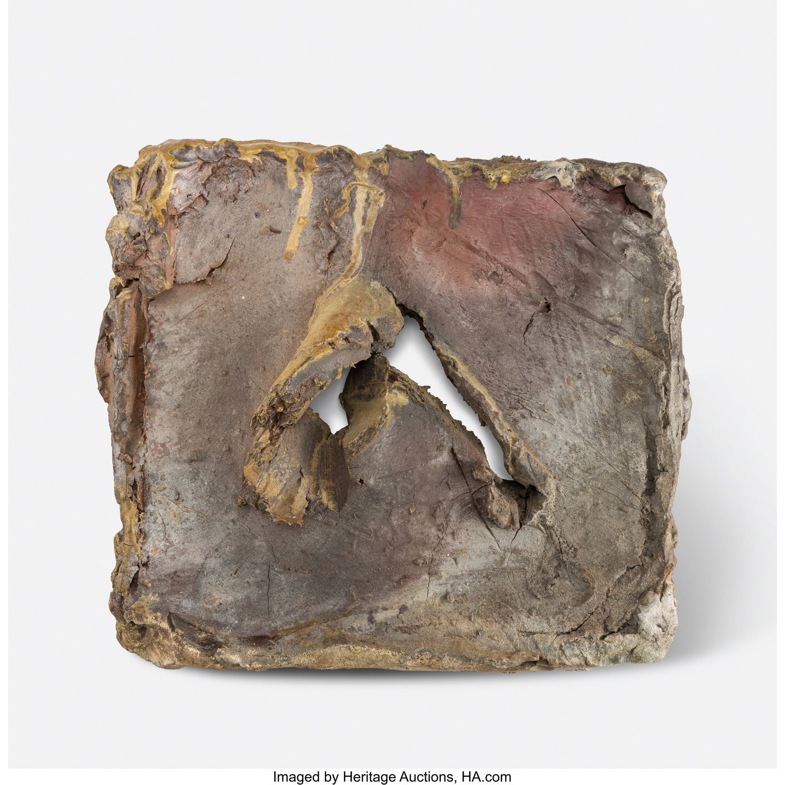 Peter Callas Untitled, 1981 Anagama-fired stonew (1 of 3)