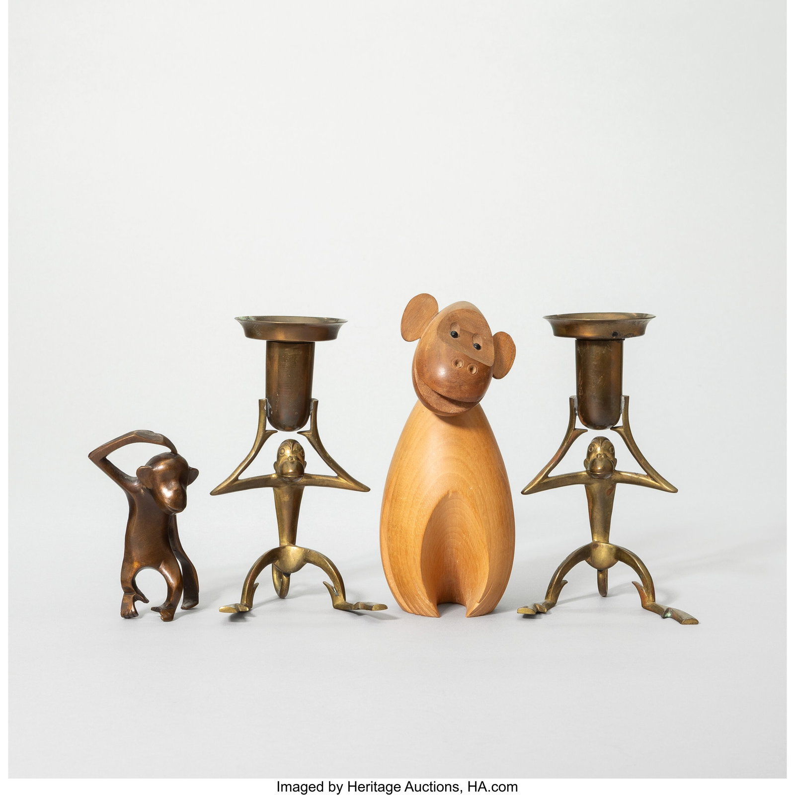 Hagenauer Werkstätte Four Monkey-Form Table Art (1 of 4)