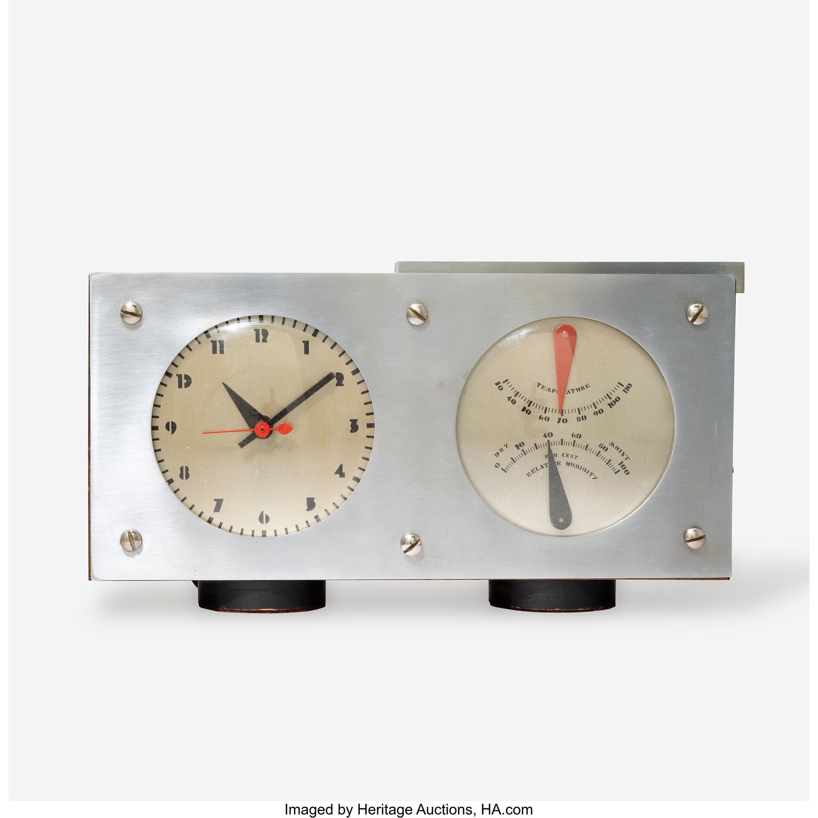Gilbert Rohde Table Clock, Model 6381, circa 193 (1 of 4)