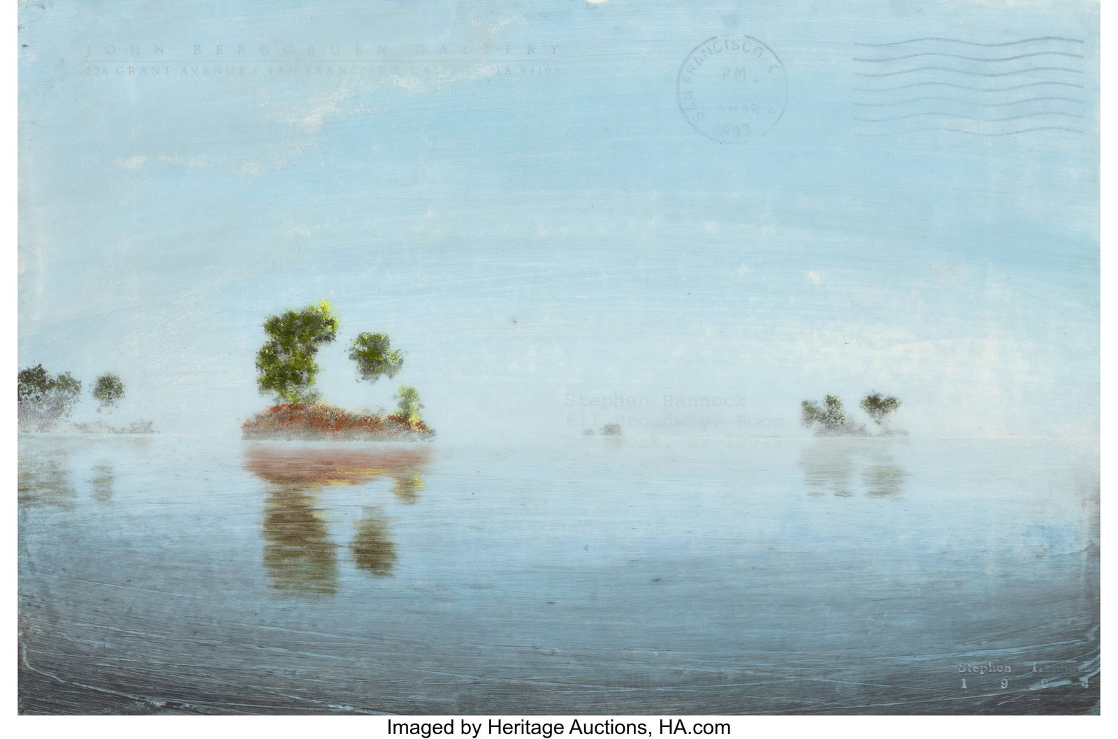 Stephen Hannock (b. 1951) Low Tide for Fitz, 199 (1 of 3)