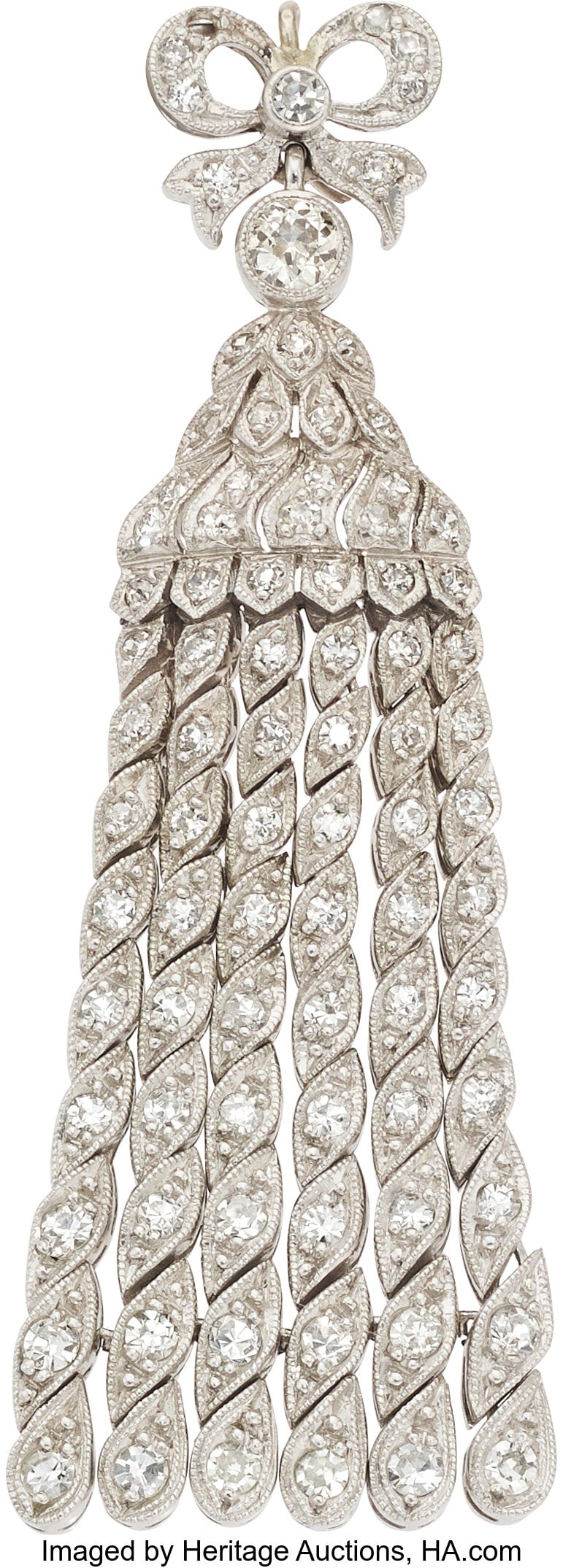 Art Deco Diamond, Platinum, White Gold Component (1 of 2)