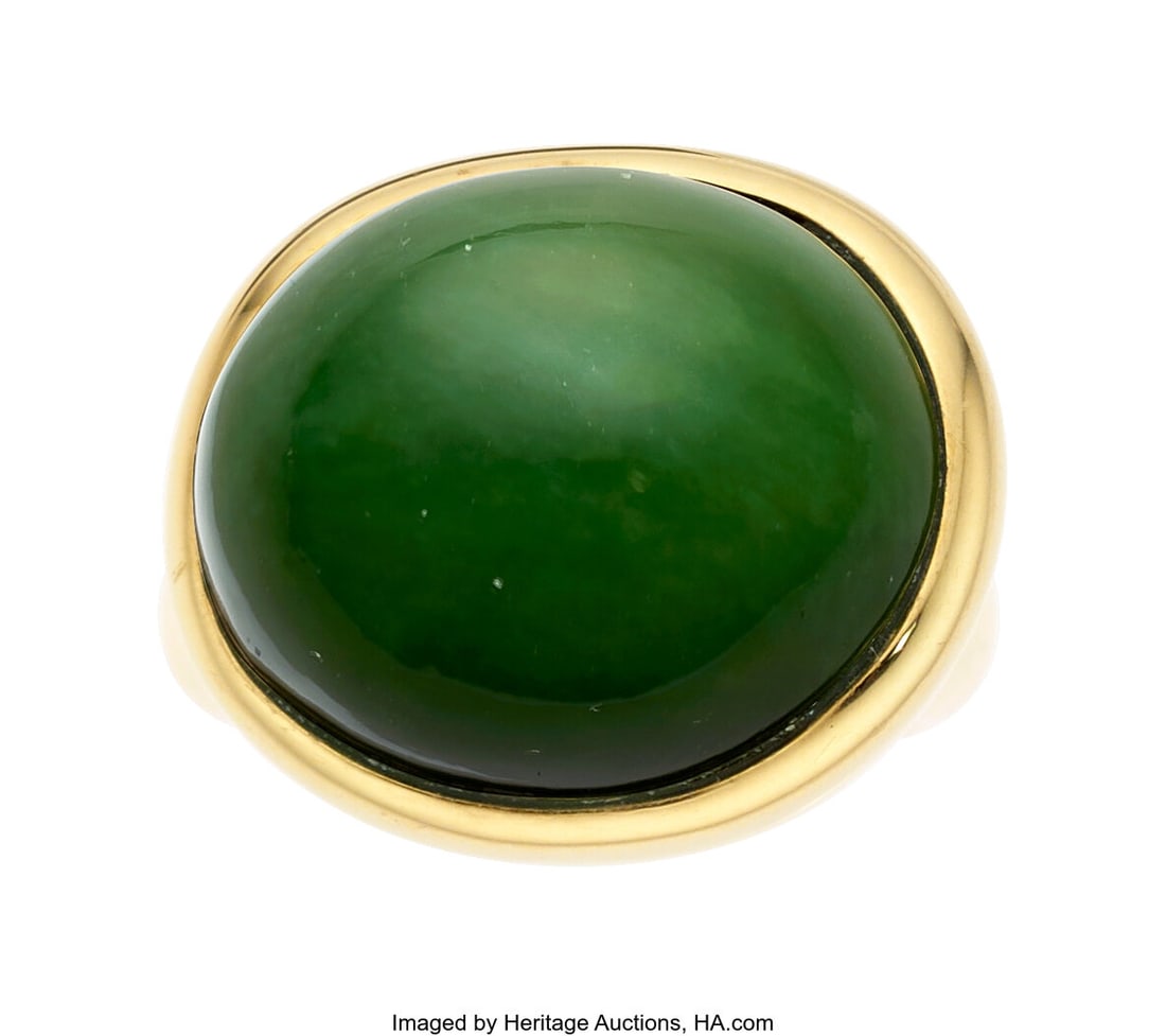 Elsa Peretti for Tiffany & Co. Nephrite Jade, Go (1 of 3)
