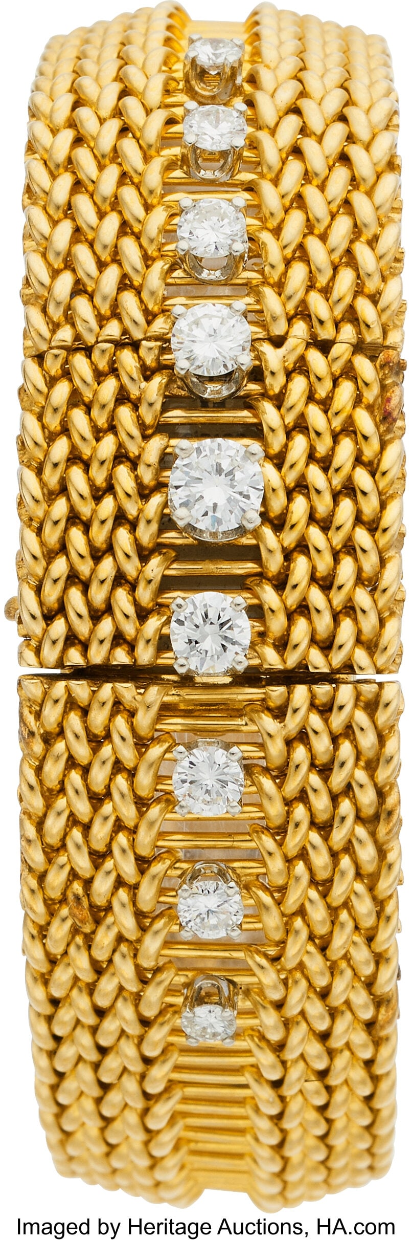 Girard Perregaux Diamond, Gold Covered Dial Watc (1 of 2)