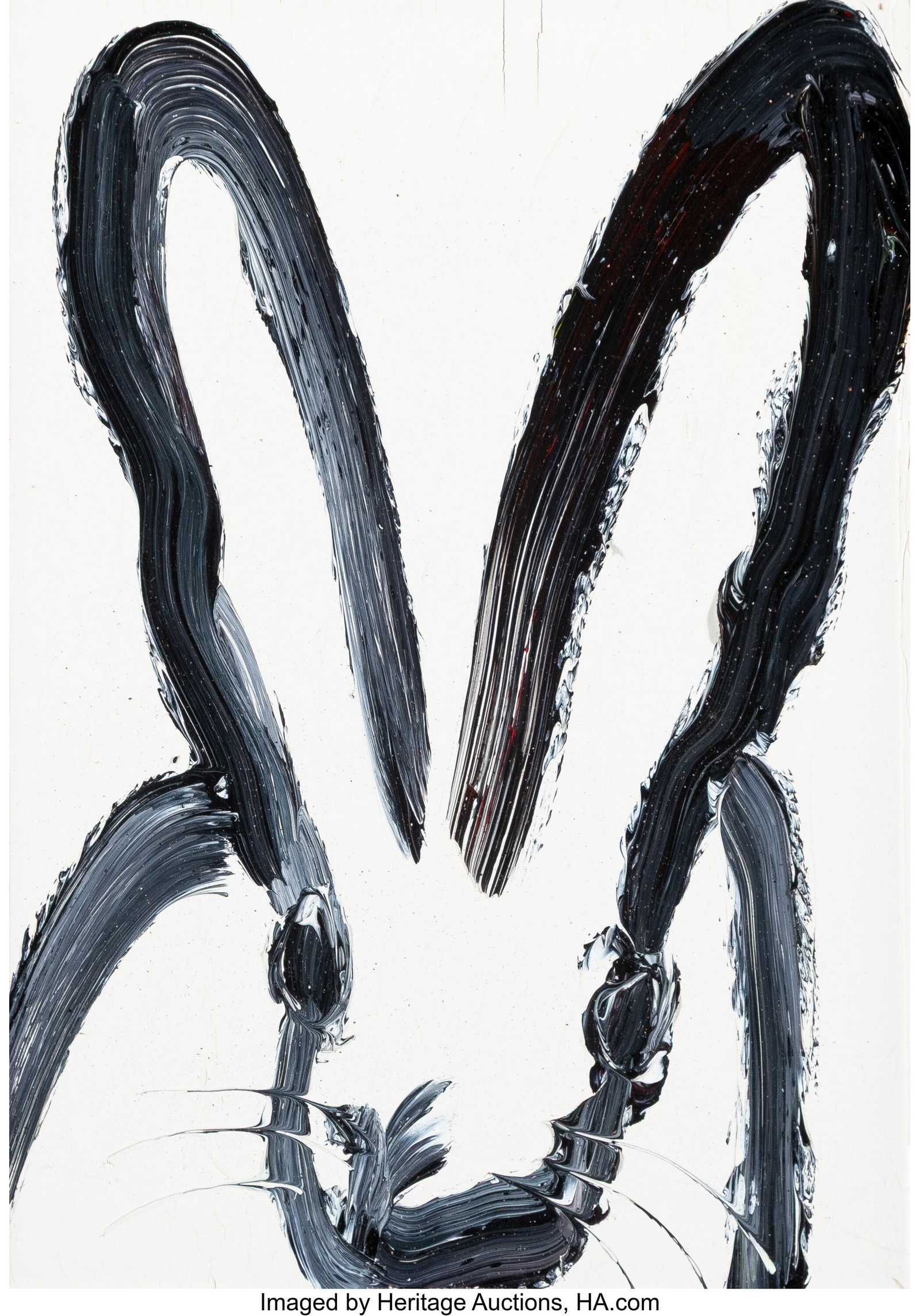 Hunt Slonem (b. 1951) Jacque, 2022 Oil on panel  (1 of 3)