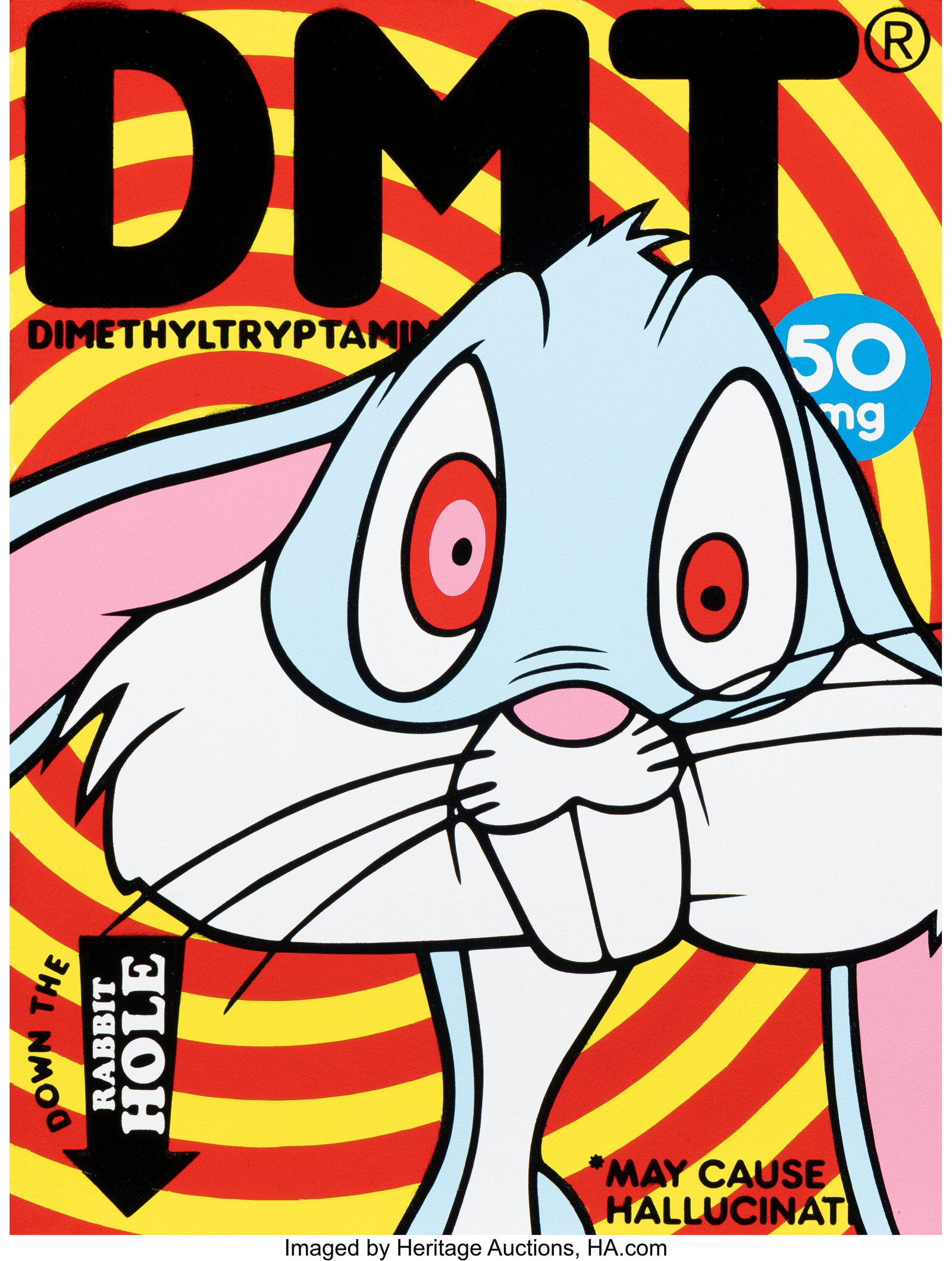 Ben Frost (b. 1975) Bugs on DMT, 2025 Acrylic an (1 of 2)