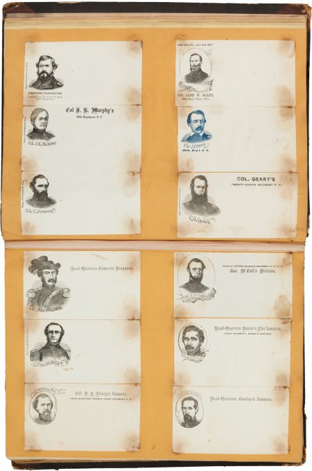 Lot of 998 Civil War-era Cover Fronts, circa 186