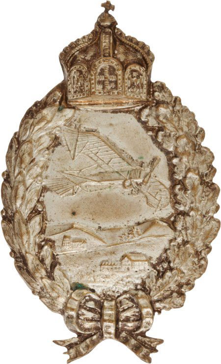 WWI Imperial German Pilot Badge (Abzeichen für M: WWI Imperial German Pilot Badge (Abzeichen für Militär-Flügzeugführer