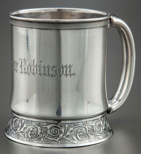 A GORHAM SILVER CUP Gorham Manufacturing Co., P: A GORHAM SILVER CUP Gorham Manufacturing Co., Providence, Rhode Island, circa 1874Mar