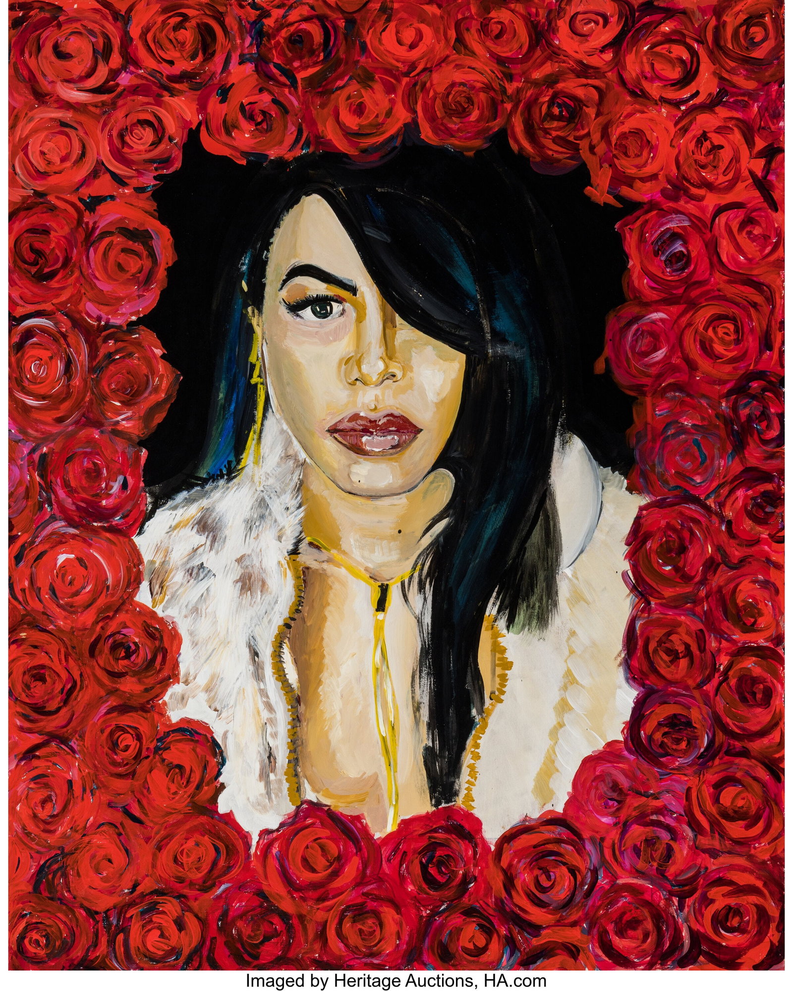 Noelle Martinez (20th Century) Untitled (Aaliyah (1 of 3)
