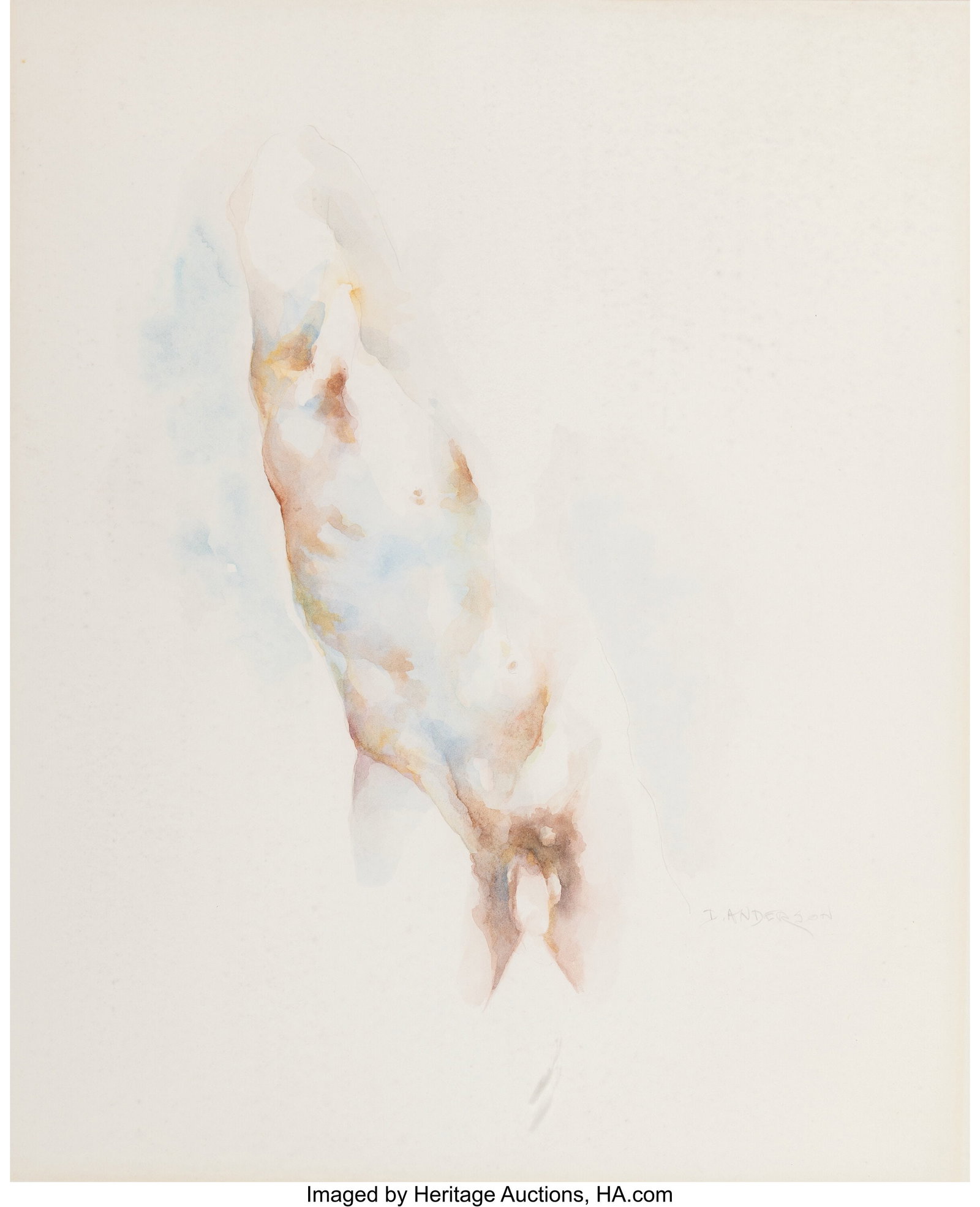 David Anderson (American, 20th Century) Nude Mal (1 of 3)
