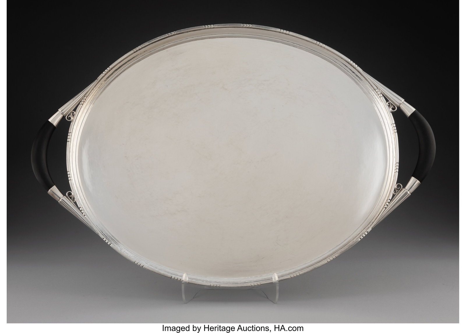 A Georg Jensen No. 251B Cosmos Silver Two-Handle (1 of 4)