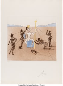 40073&colon; Salvador Dalí &lpar;1904-1989&rpar; The Golden Helmet of 