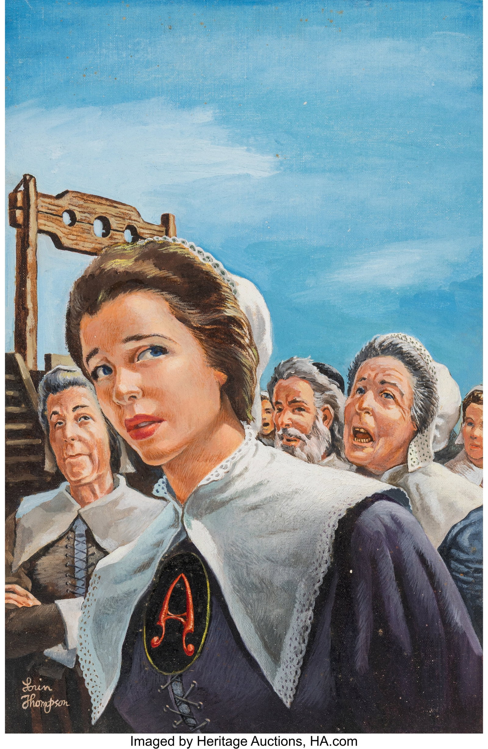 Lorin Thompson (American, 1911-1997) The Scarlet (1 of 3)