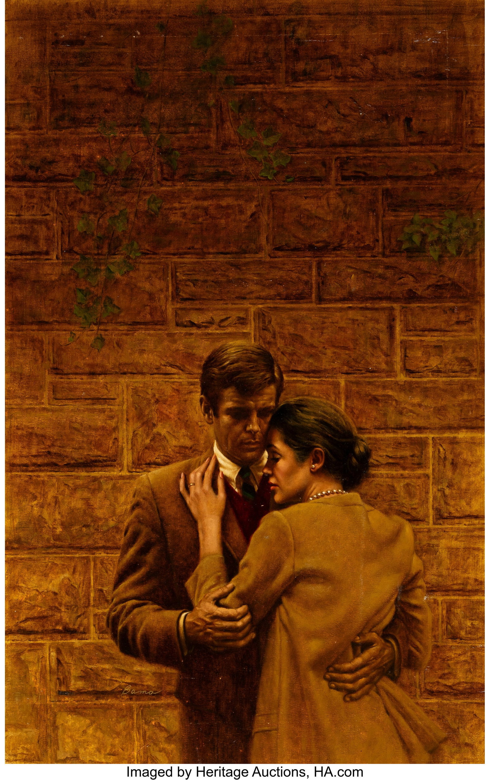 James Bama (American, 1926-2022) Truth's Embrace (1 of 2)