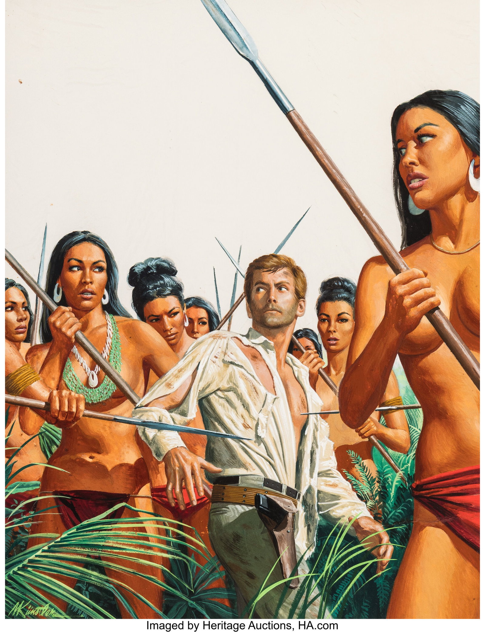 Morton Künstler (American, 1931-2025) Yield to  (1 of 2)