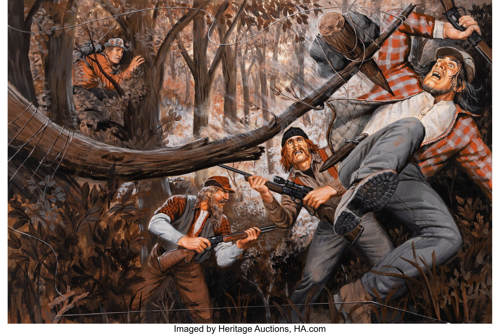 Samson Pollen (American, 1931-2018) Wipe Out In  (1 of 3)