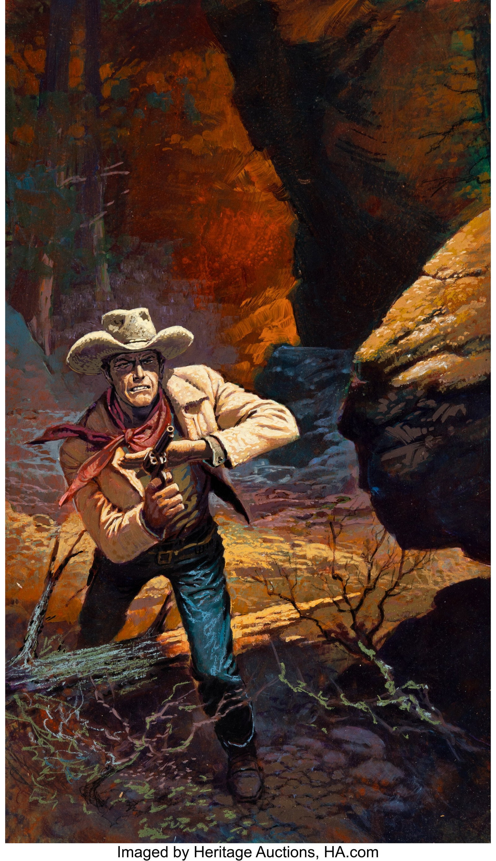 Luis Dominguez (Argentinian/American, b. 1923) G (1 of 2)