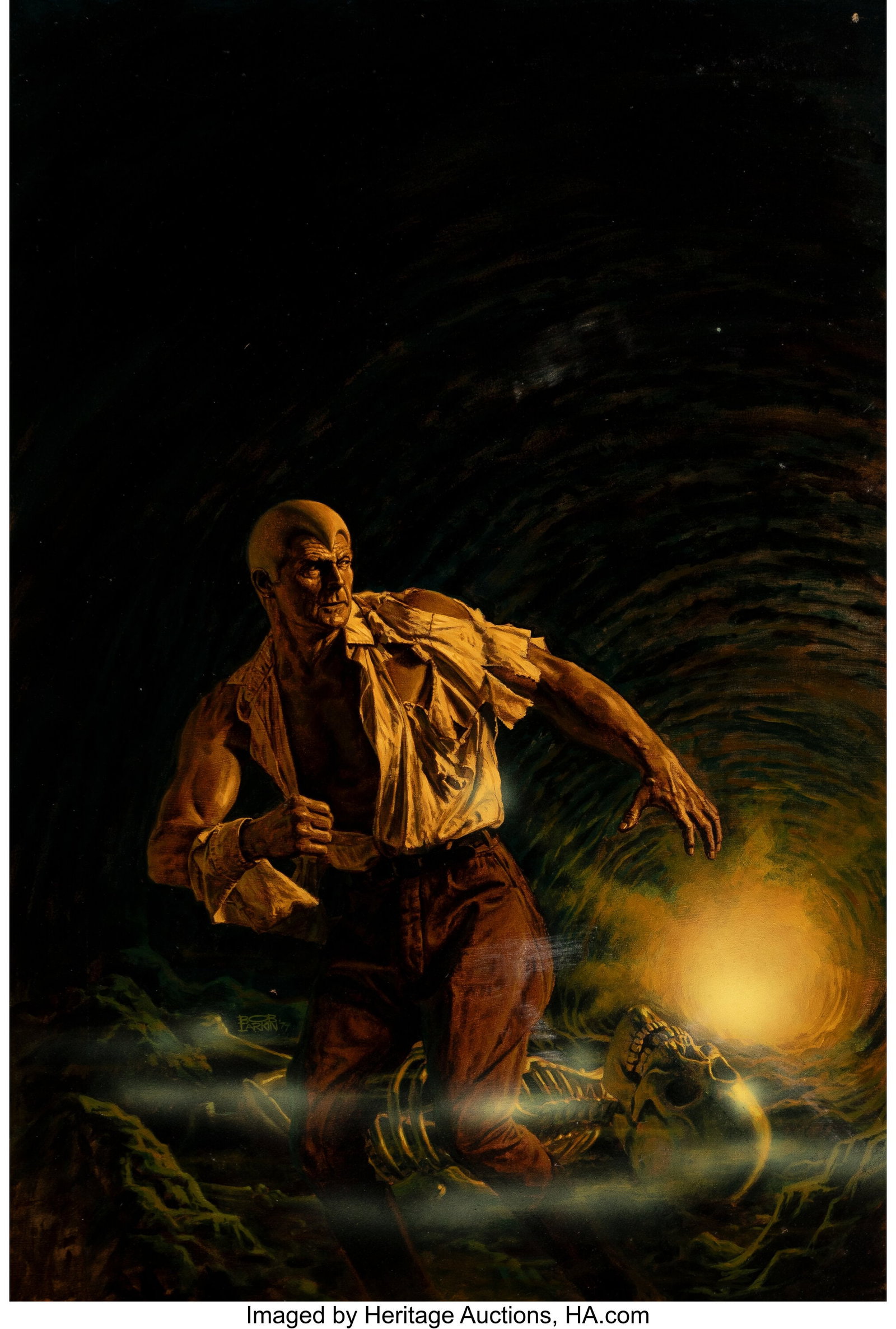Bob Larkin (American, b. 1949) Tunnel Terror, Do (1 of 3)