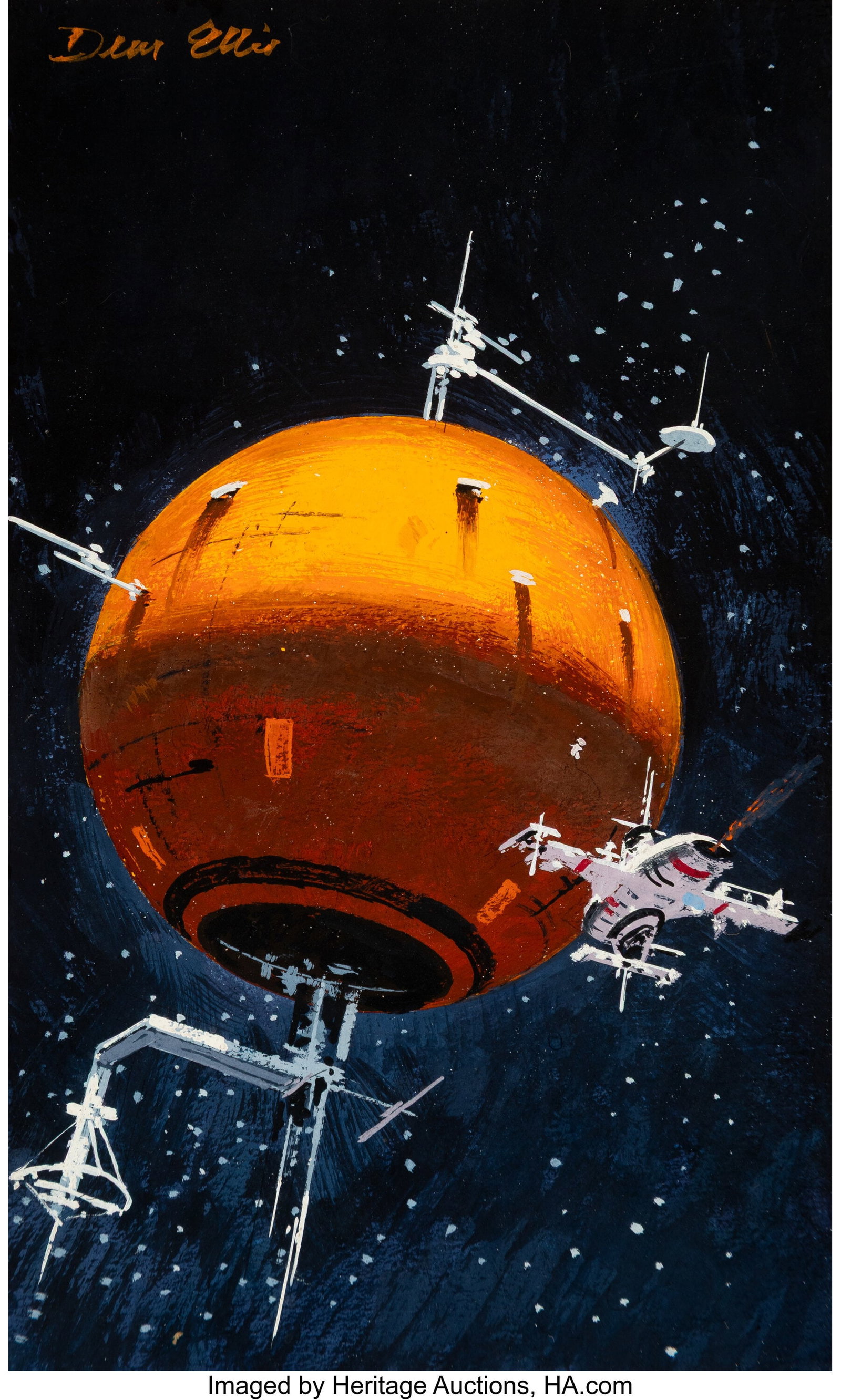 Dean Ellis (American, 1920-2009) The Planet That (1 of 2)