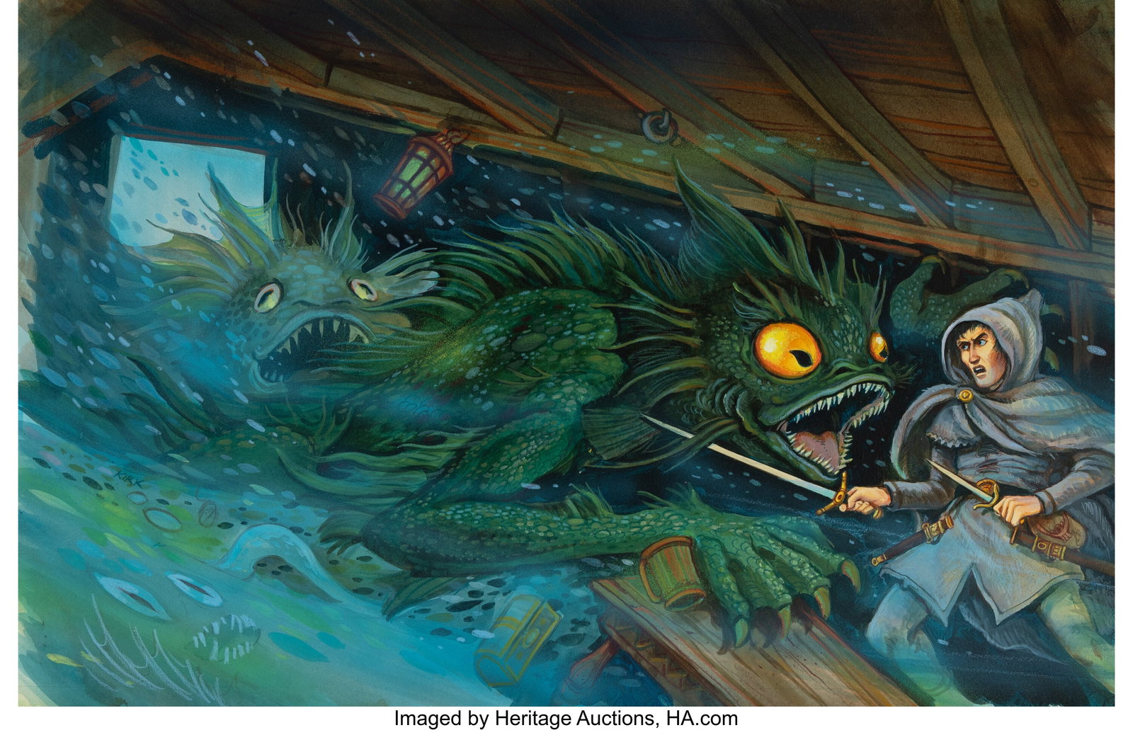Tim Kirk (American, 20th Century) Heroes and Hor (1 of 3)