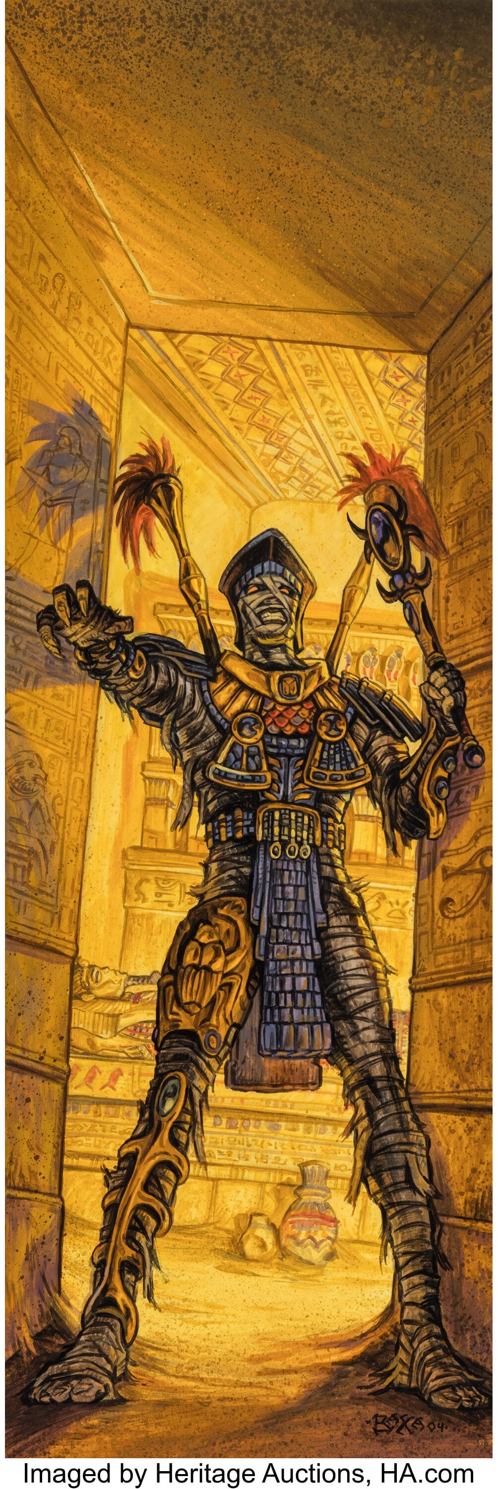 Tom Baxa (American, 20th Century) Dungeons and D (1 of 2)
