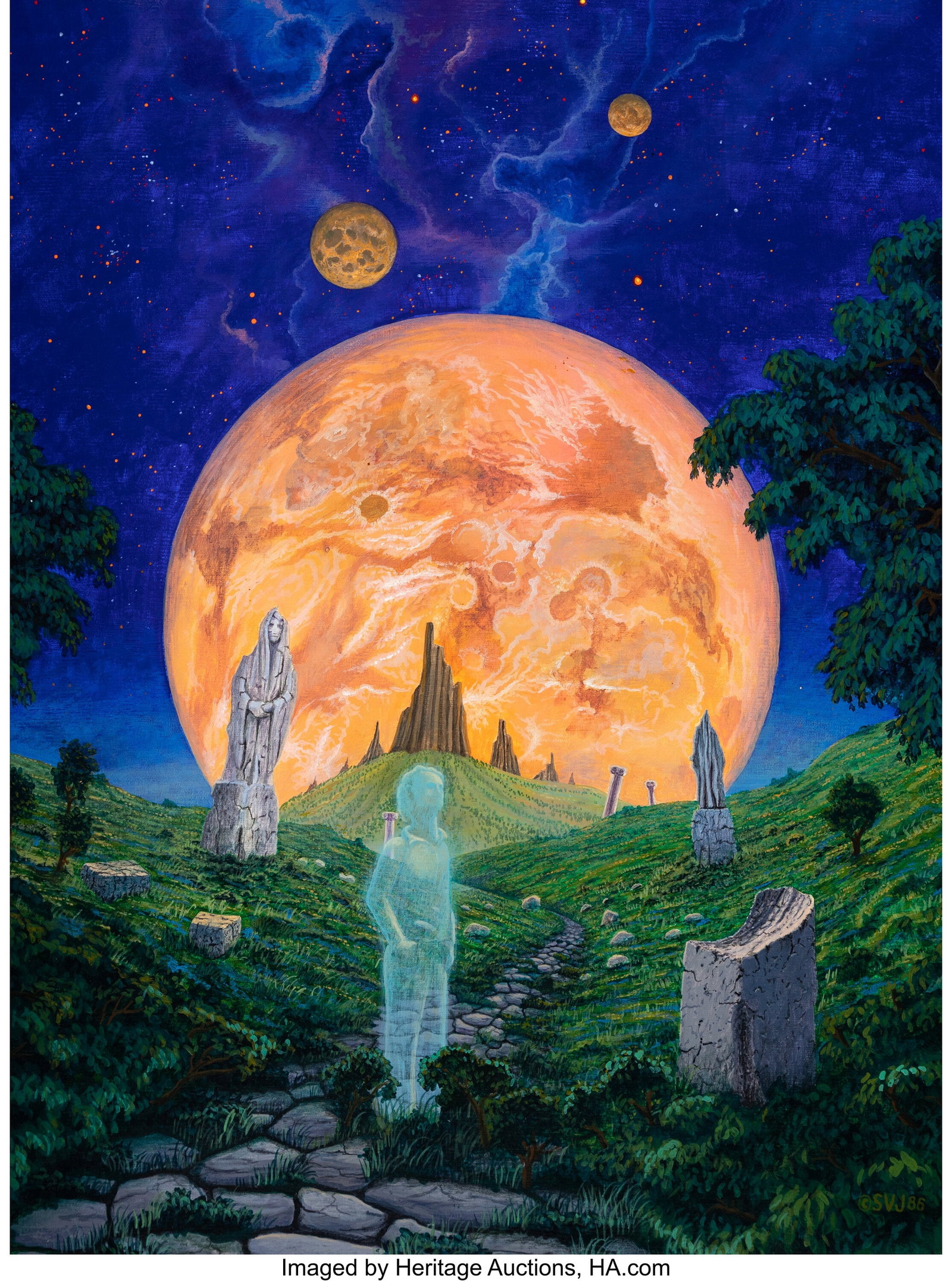Steven Vincent Johnson (American, b. 1952) Dream (1 of 3)