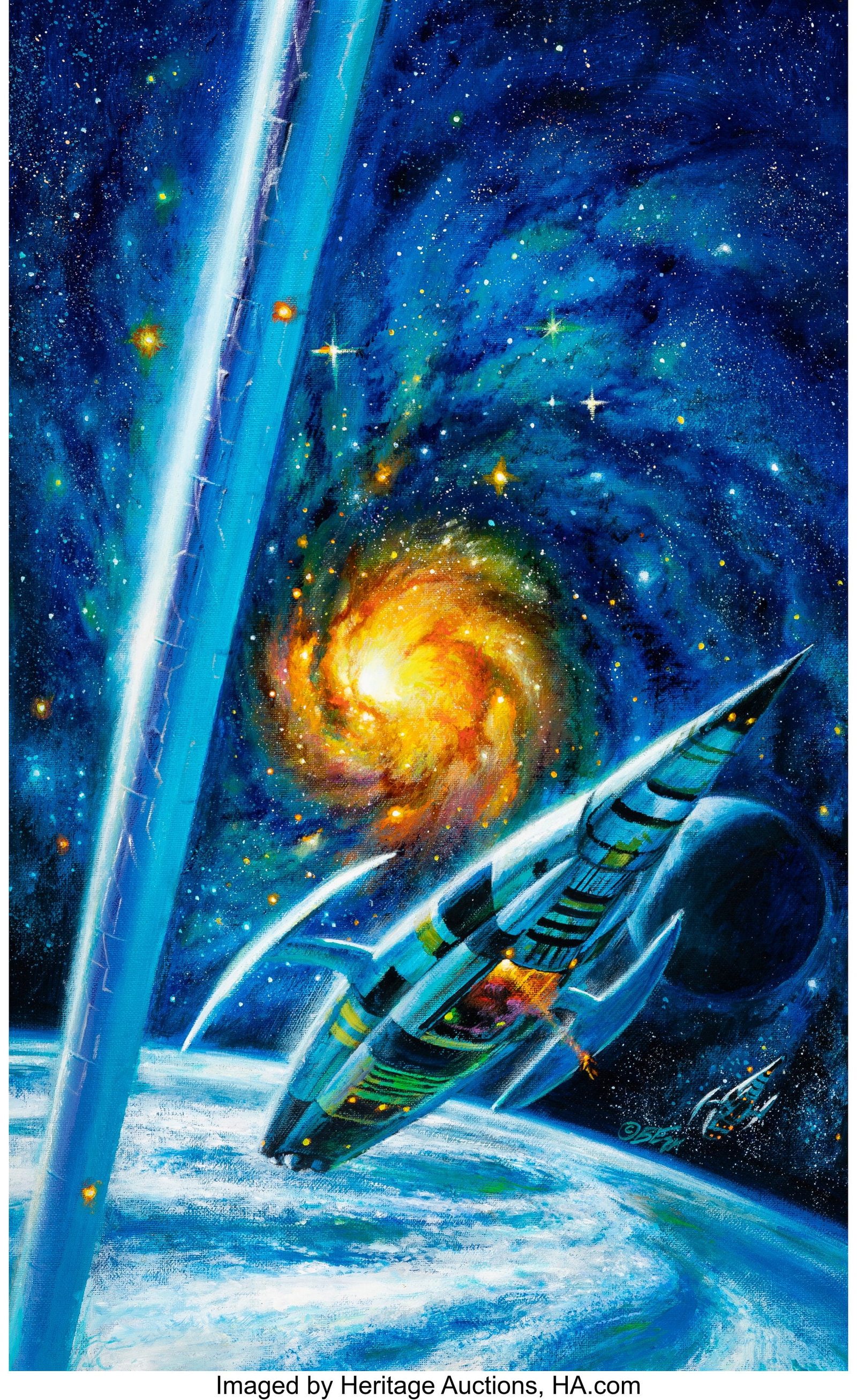 Bob Eggleton (American, b. 1960) Other Worldly,  (1 of 2)