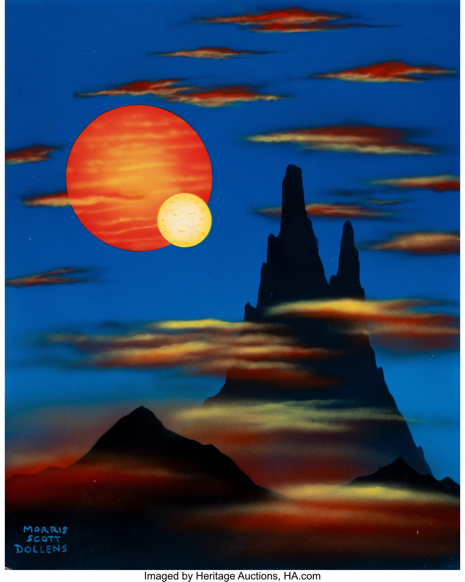 Morris Scott Dollens (American, 1920-1994) Binar (1 of 3)