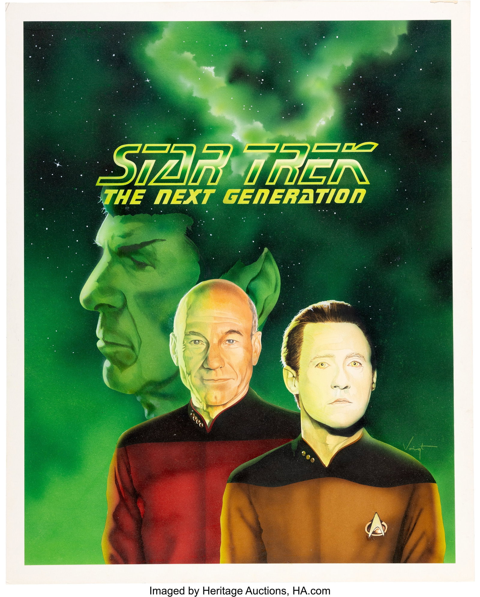 David Voigt (Australian, b. 1944) Star Trek: The (1 of 3)