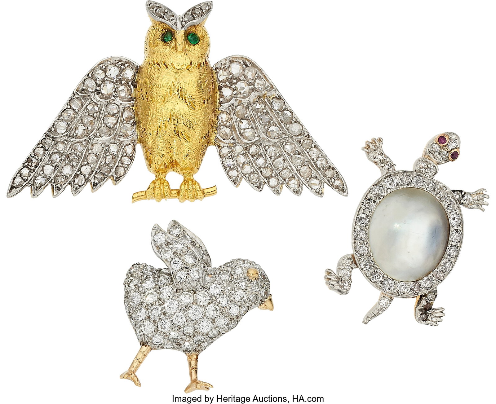 Edwardian Diamond, Multi-Stone, Blister Pearl, P (1 of 1)