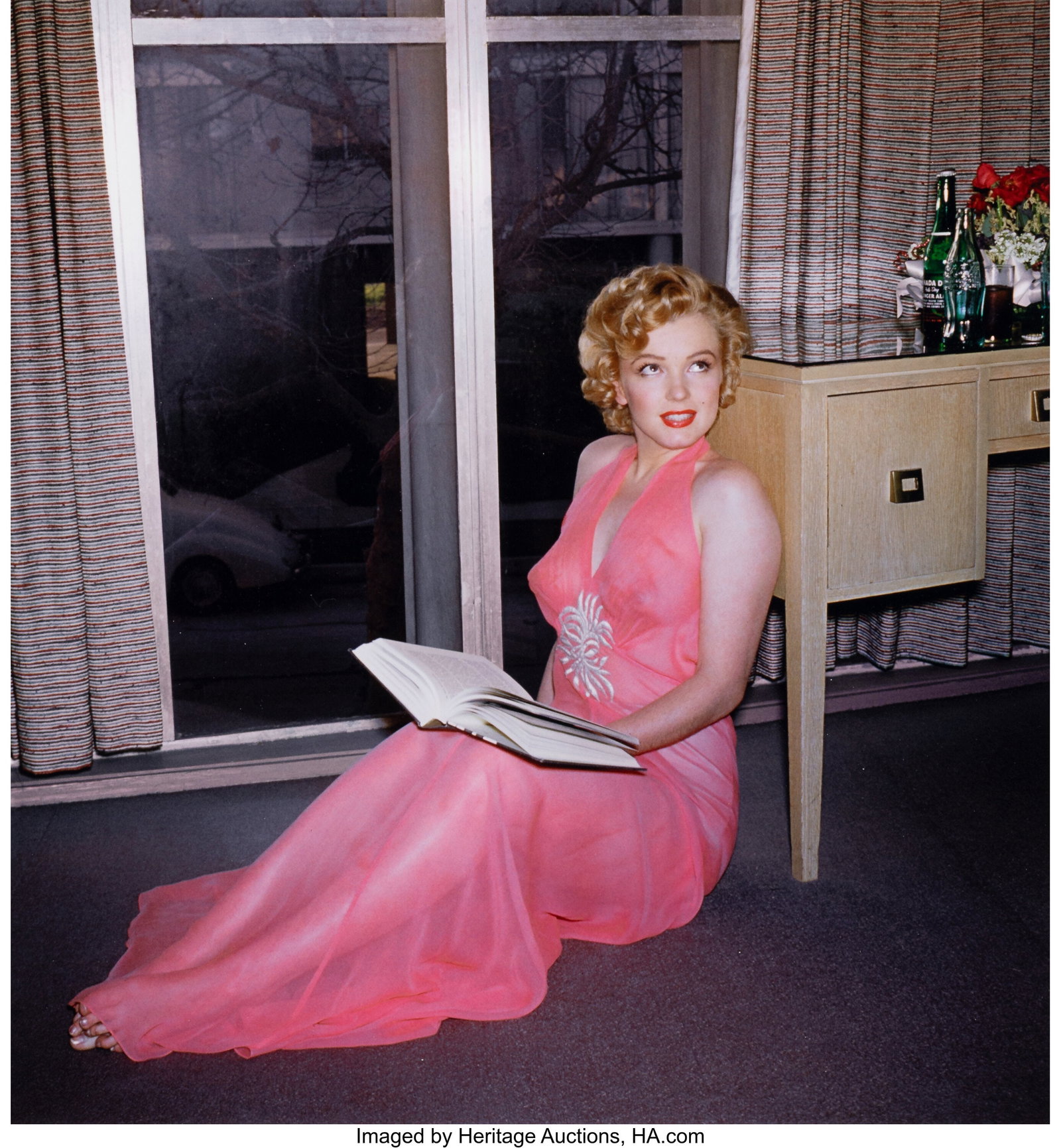 Harold Lloyd (American, 1893-1971) In the Pink, : Harold Lloyd (American, 1893-1971) In the Pink, Marilyn's Apartment, 1952 Digital pigment print, printed later 17-1/4 x 16 inches (43.8 x 40.6 