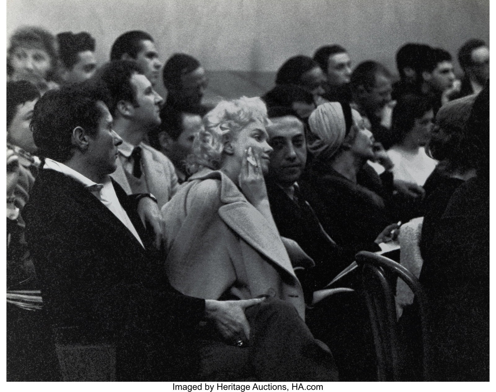 Roy Schatt (American, 1909-2002) Marilyn Monroe,: Roy Schatt (American, 1909-2002) Marilyn Monroe, Actor's Studio, 1955 Gelatin silver print, printed later 15-3/8 x 19-1/2 inches (39.1 x 49&period
