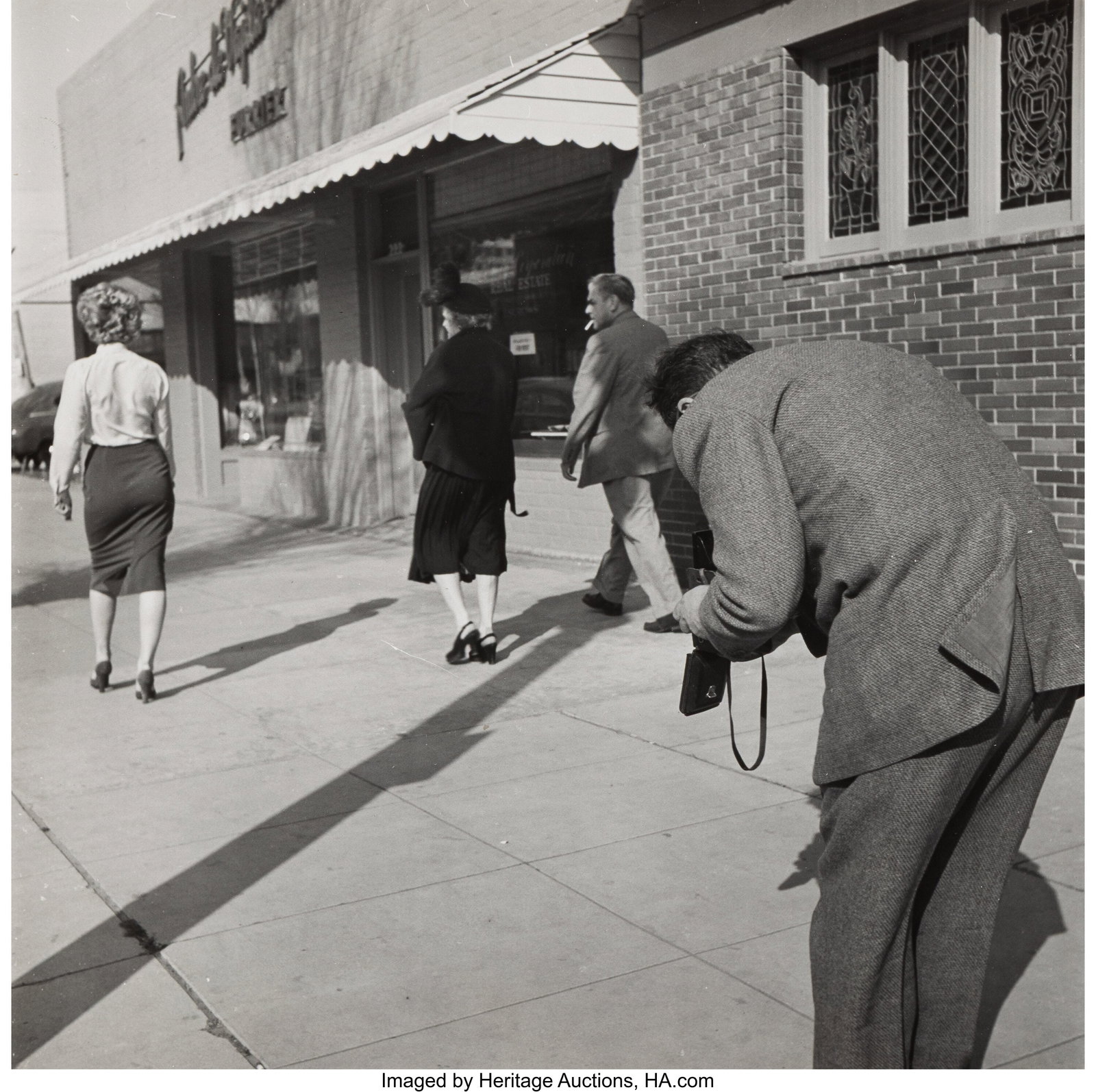Yvonne Halsman (American, 20th Century) Phillipp: Yvonne Halsman (American, 20th Century) Phillippe Halsman Photographing Marilyn Monroe on the Street, 1950s Gelatin silver print 10-1/2 x 10-5/8 inches (26.7 