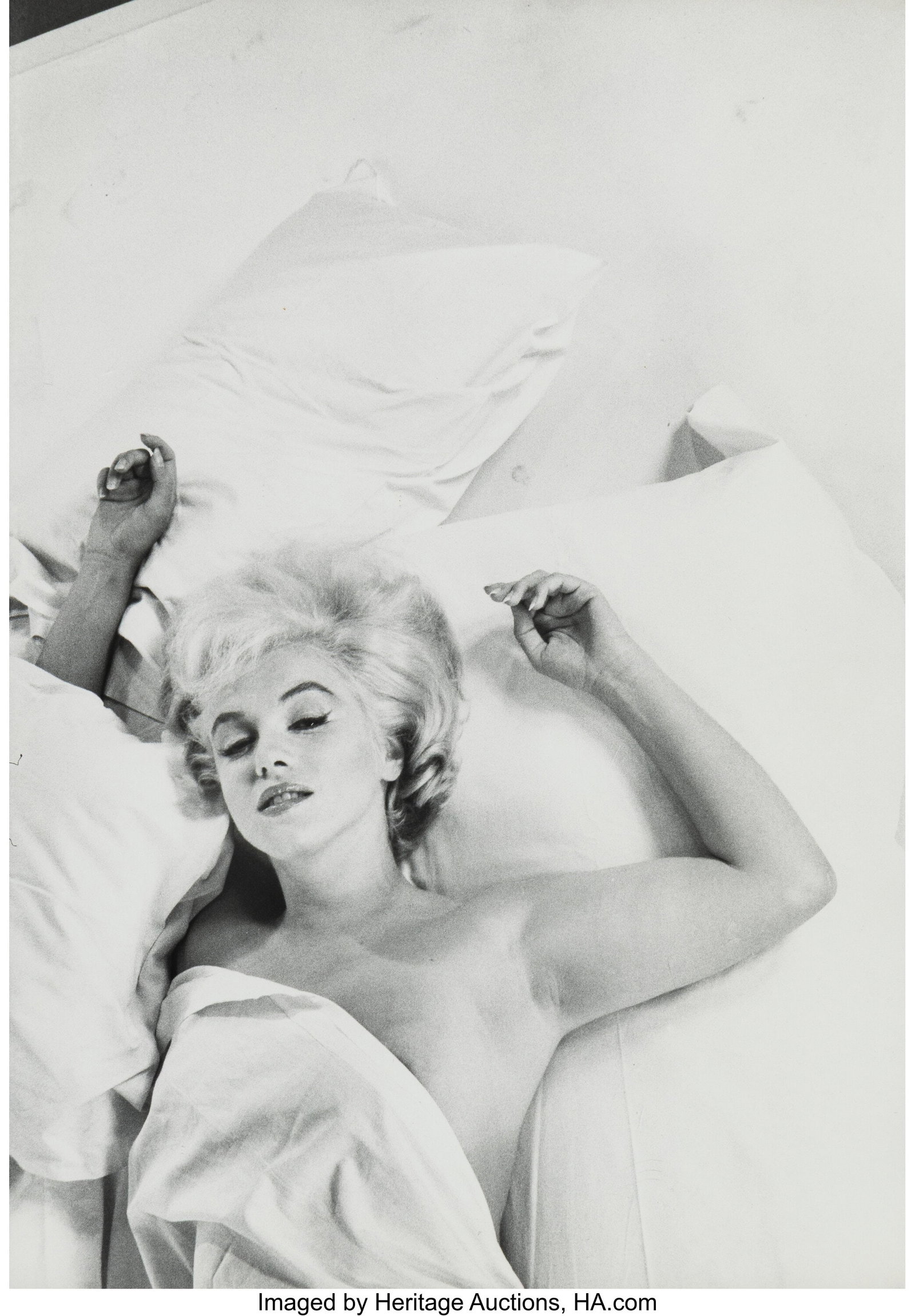Eve Arnold (American, 1913-2012) Marilyn Monroe,: Eve Arnold (American, 1913-2012) Marilyn Monroe, Studio Session, Hollywood, California, 1960 Gelatin silver print 10 x 7-1/4 inches (25.4 x 18&p