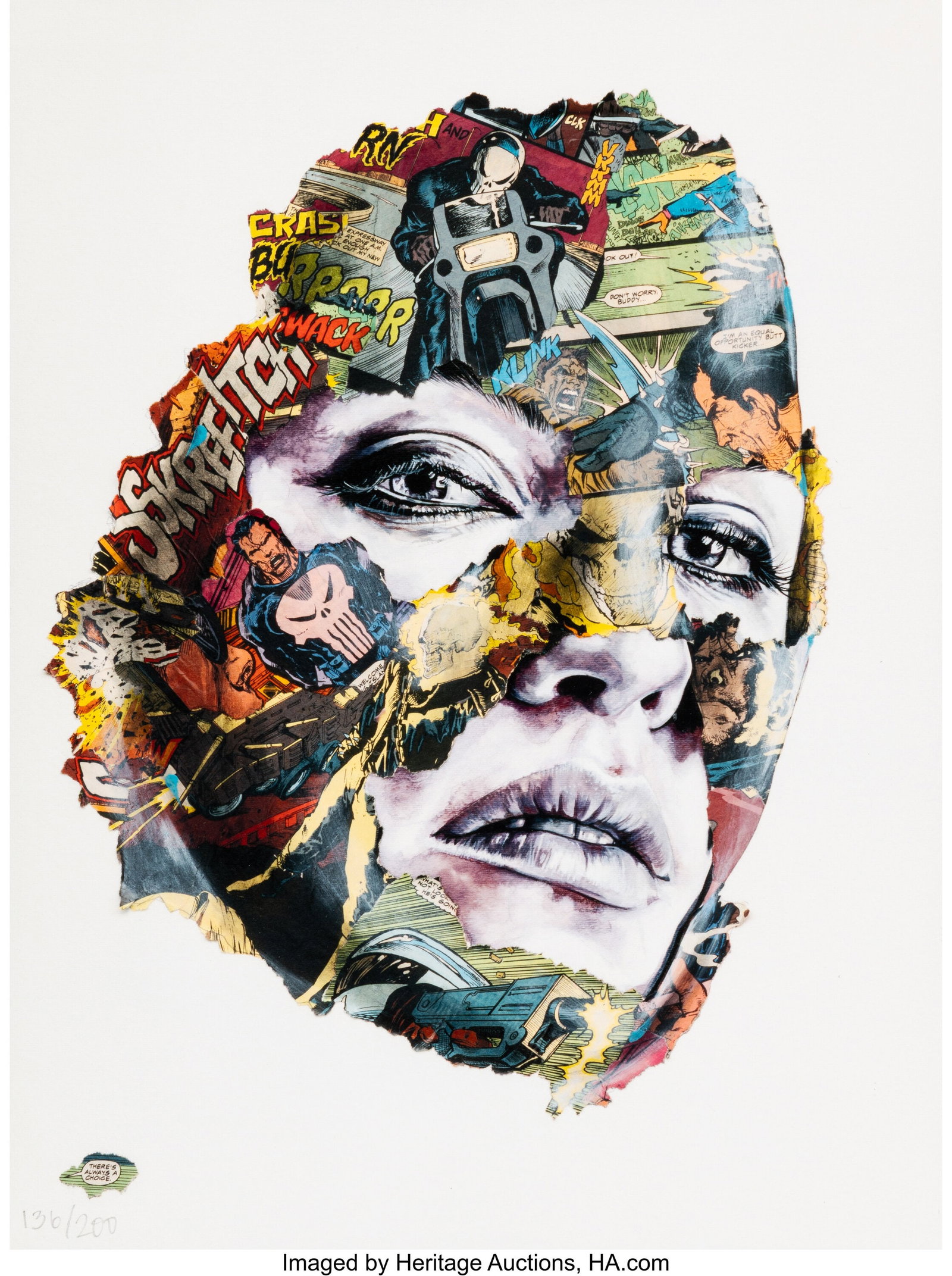 Sandra Chevrier (b. 1983) La Cage et Le Soir Bru (1 of 1)