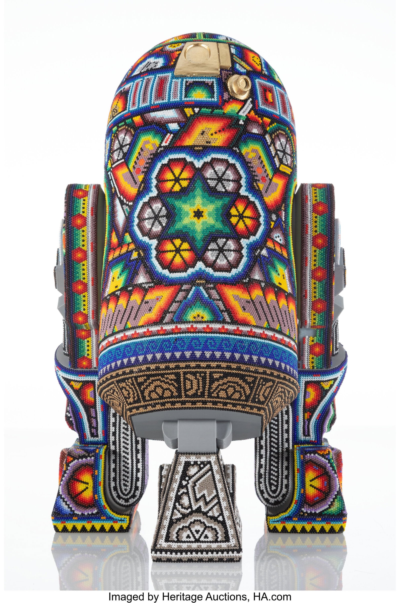 CHROMA (Rick Wolfryd) (b. 1953) R2-D2, 2026 Phot: CHROMA (Rick Wolfryd) (b. 1953) R2-D2, 2026 Photopolymer resin with beads 18-1/2 x 11 x 11 inches (47.0 x 27.9 x 27.9 cm) A.P