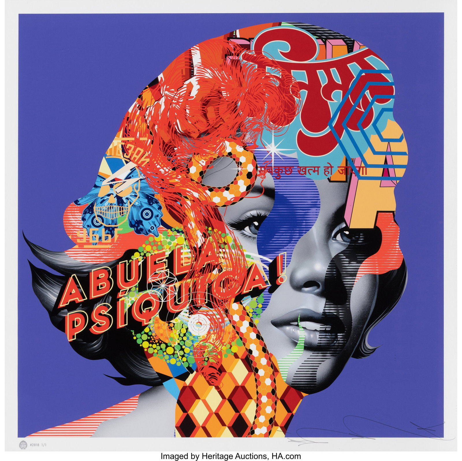 Tristan Eaton (b. 1978) Gemma #2818, 2022 Giclé (1 of 1)